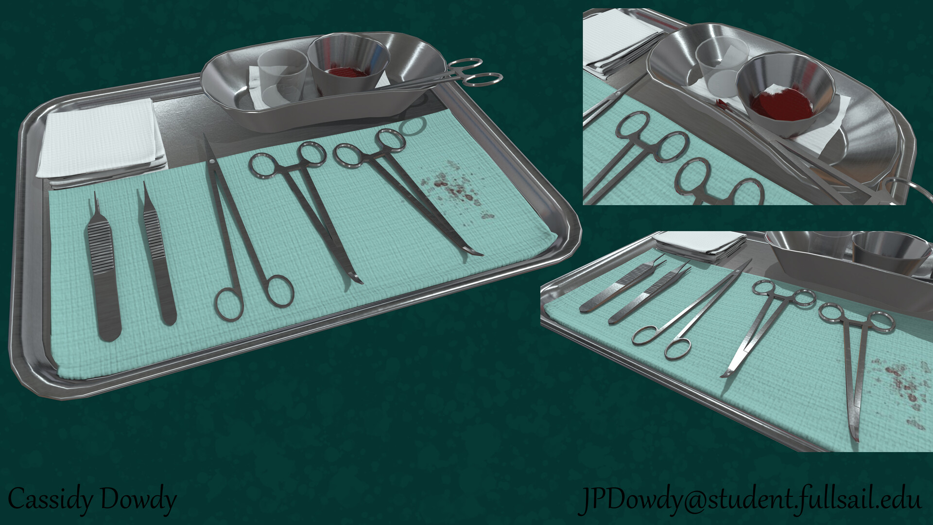 Cassidy Dowdy Surgical Tray (WIP)