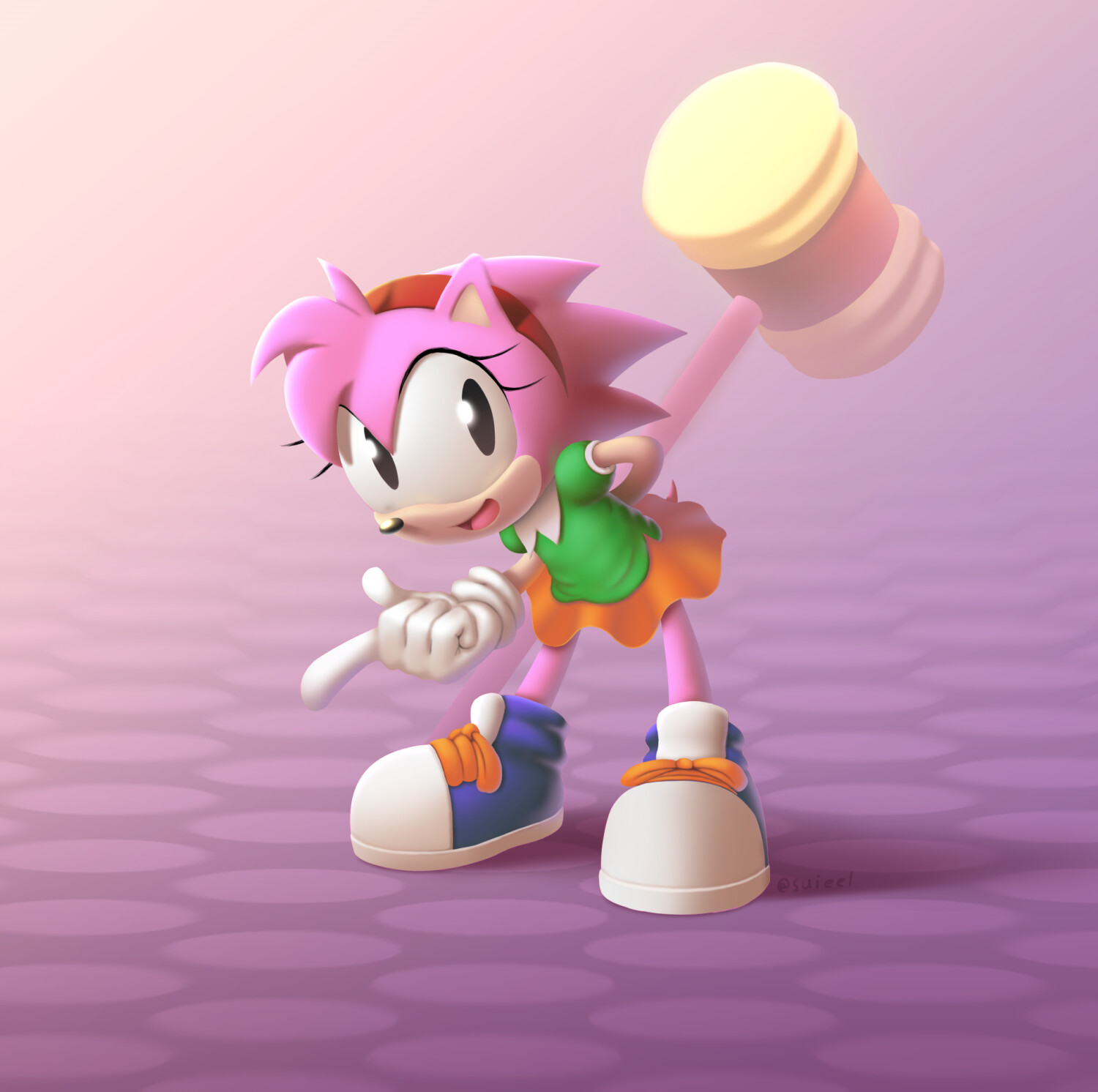 ArtStation - Amy Rose (Sonic Movie)