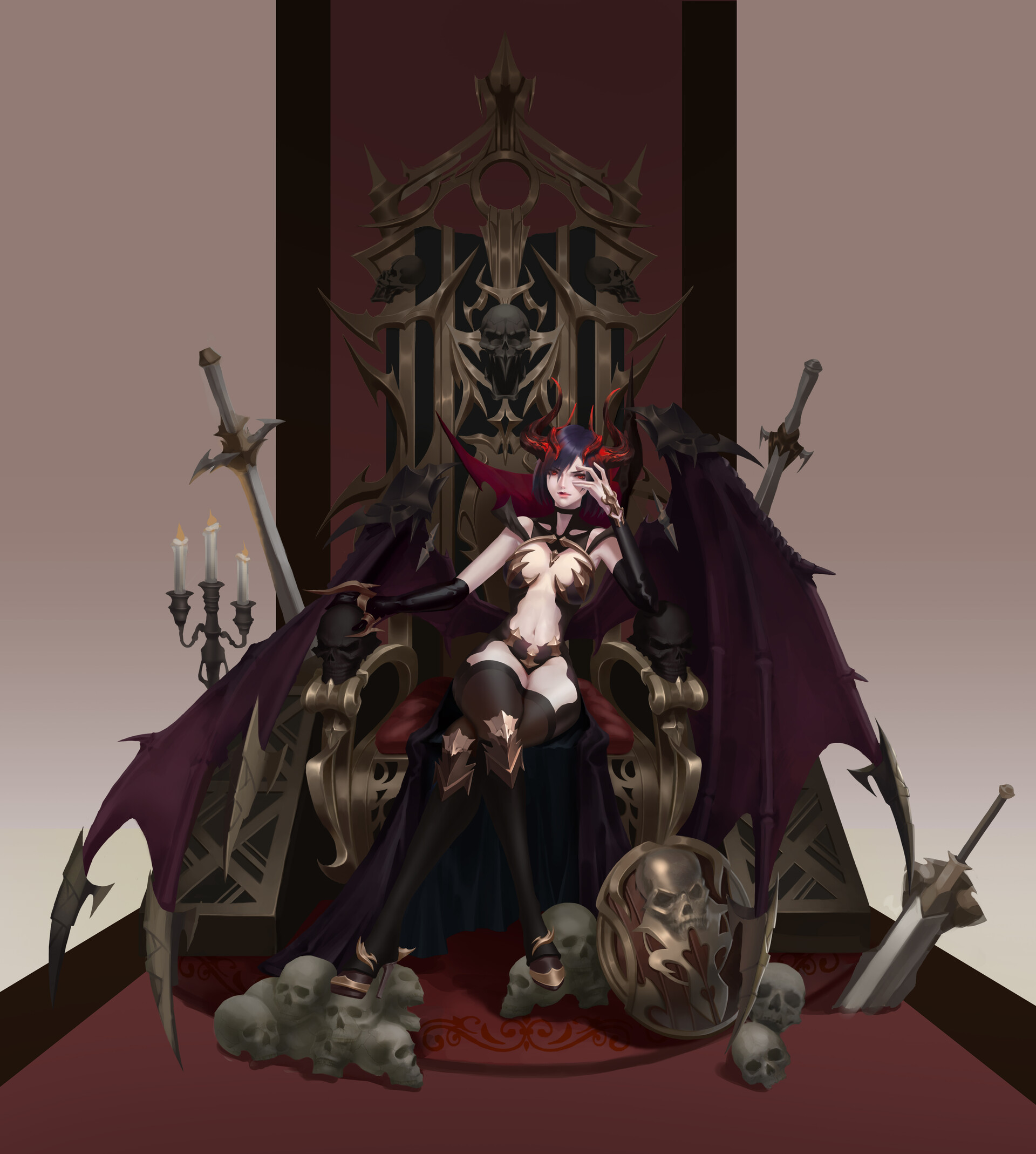 ArtStation 王座女王