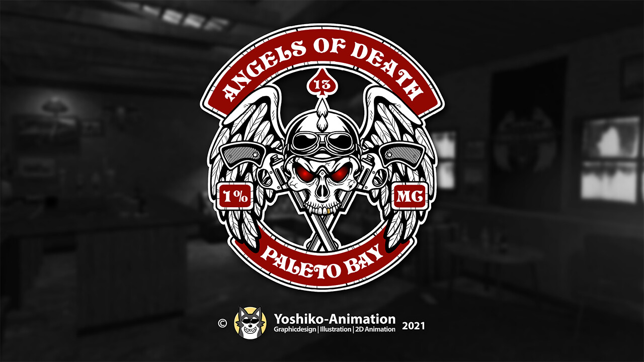 ArtStation - Logo Design Angels of Death