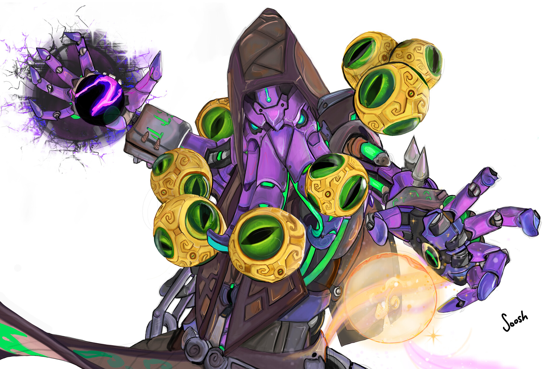 ArtStation Cultist Zenyatta