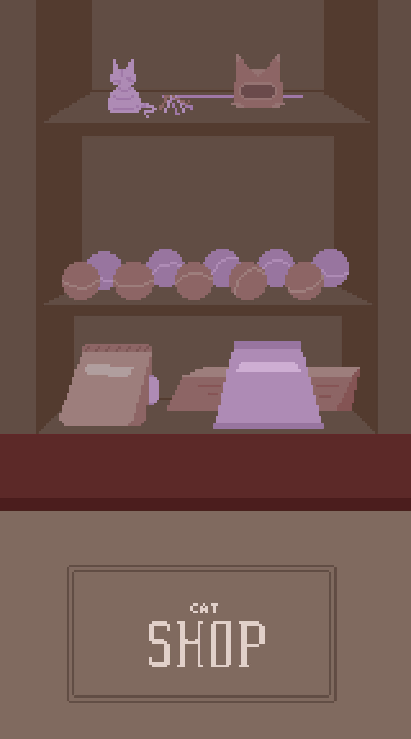 ArtStation Pixel Art Shop Background