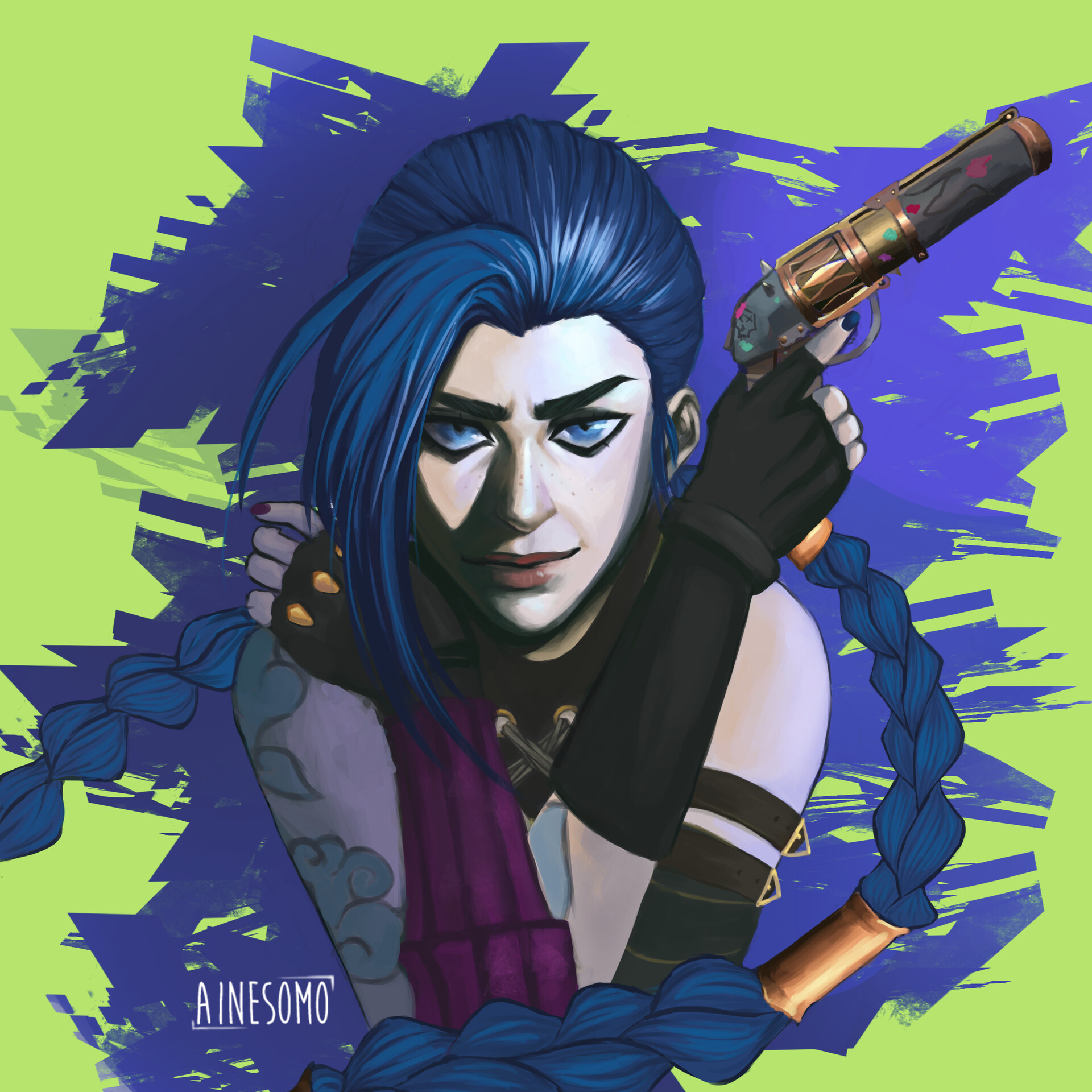 ArtStation - Arcane Jinx fanart