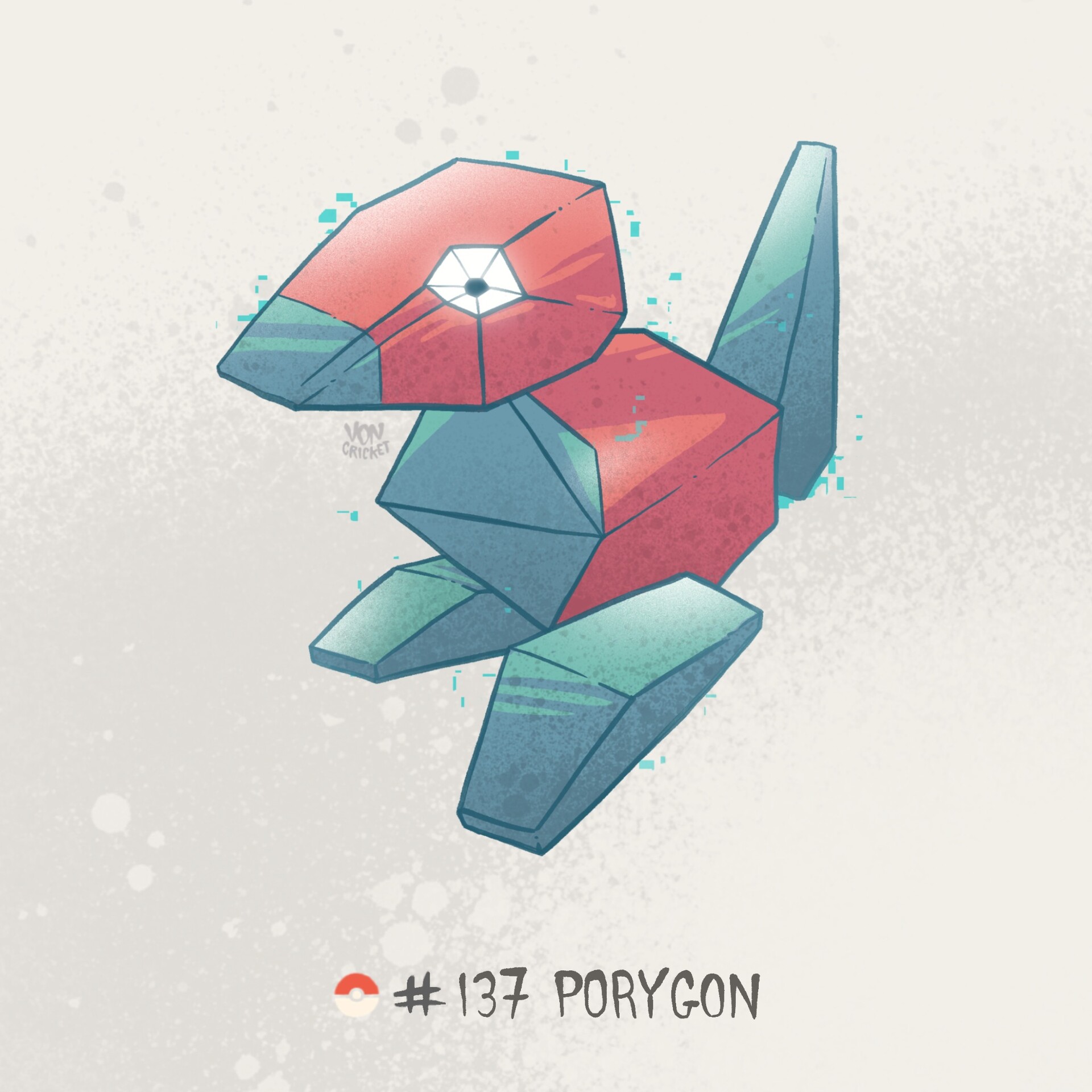 Porygon - #137 -  Pokédex