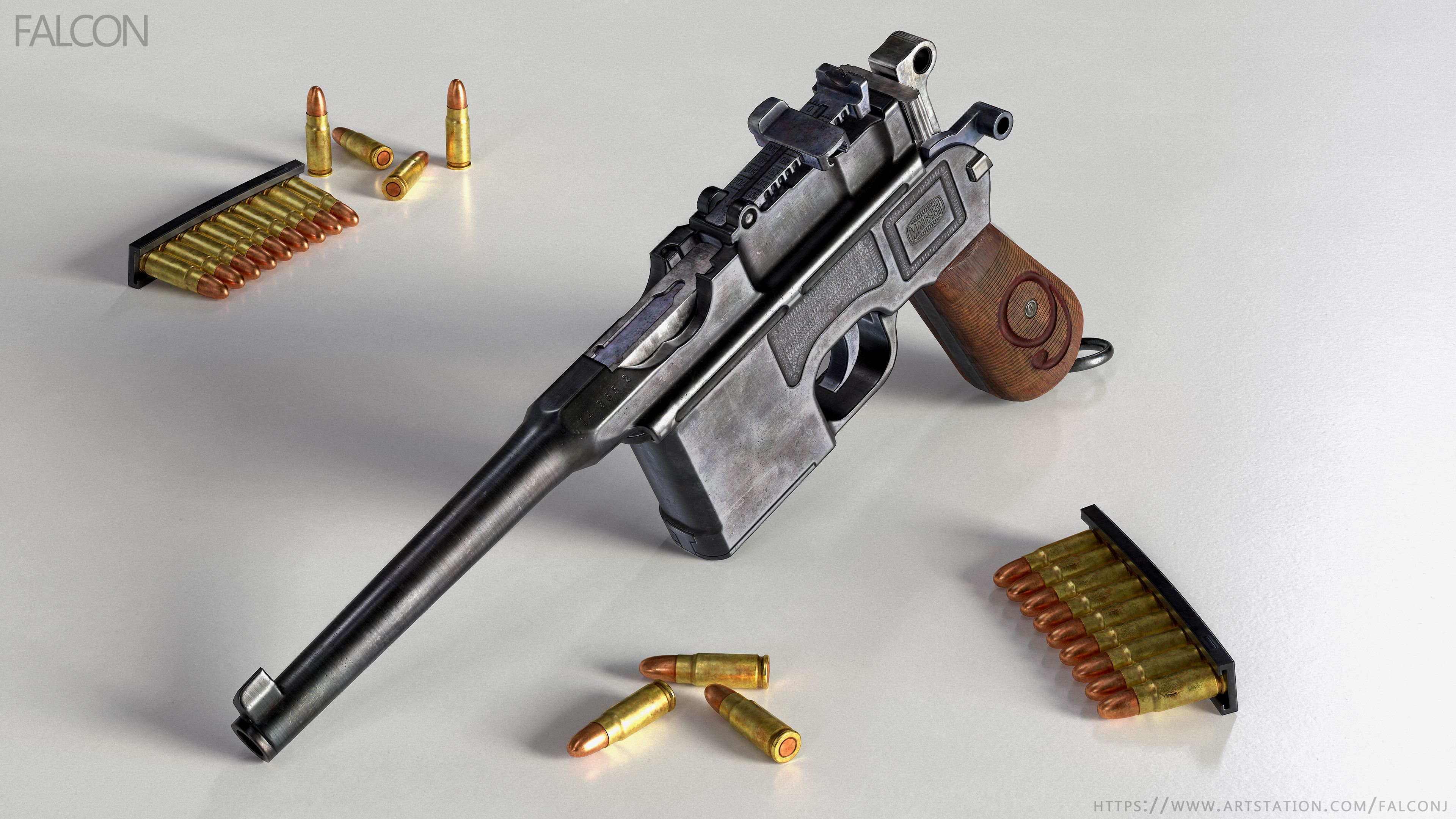 Jorge Falcón Martínez - Mauser C96