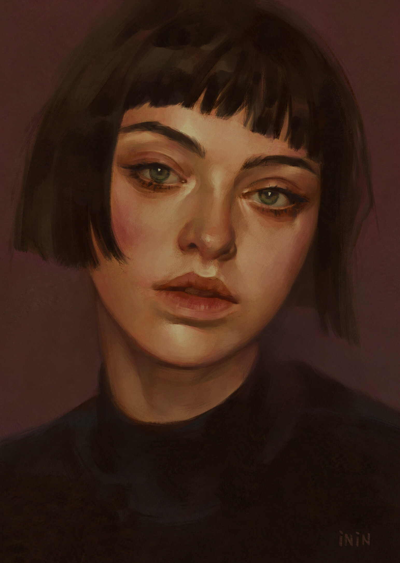 ArtStation - Painting. Portrait