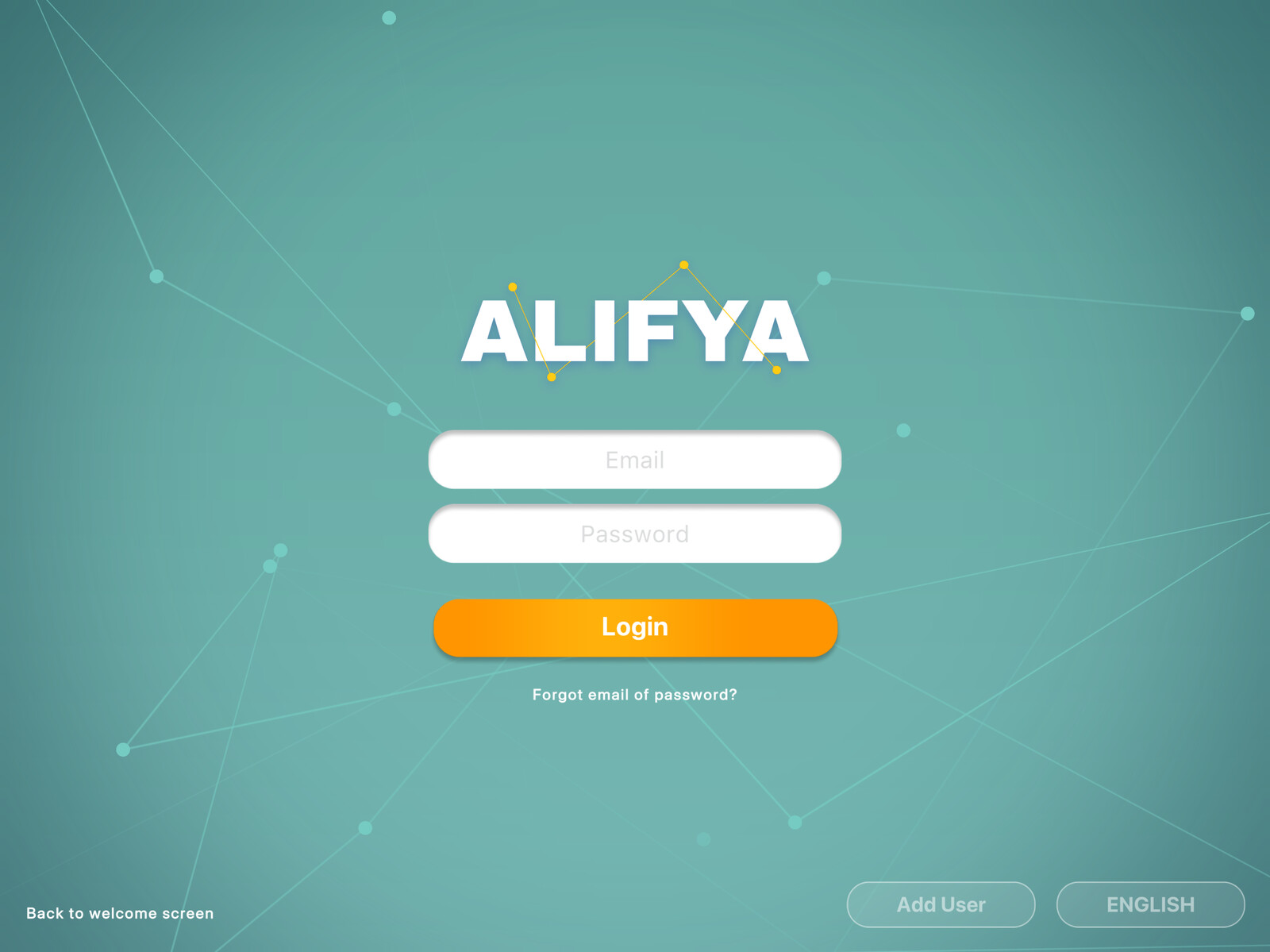 Alifya - User Interface
