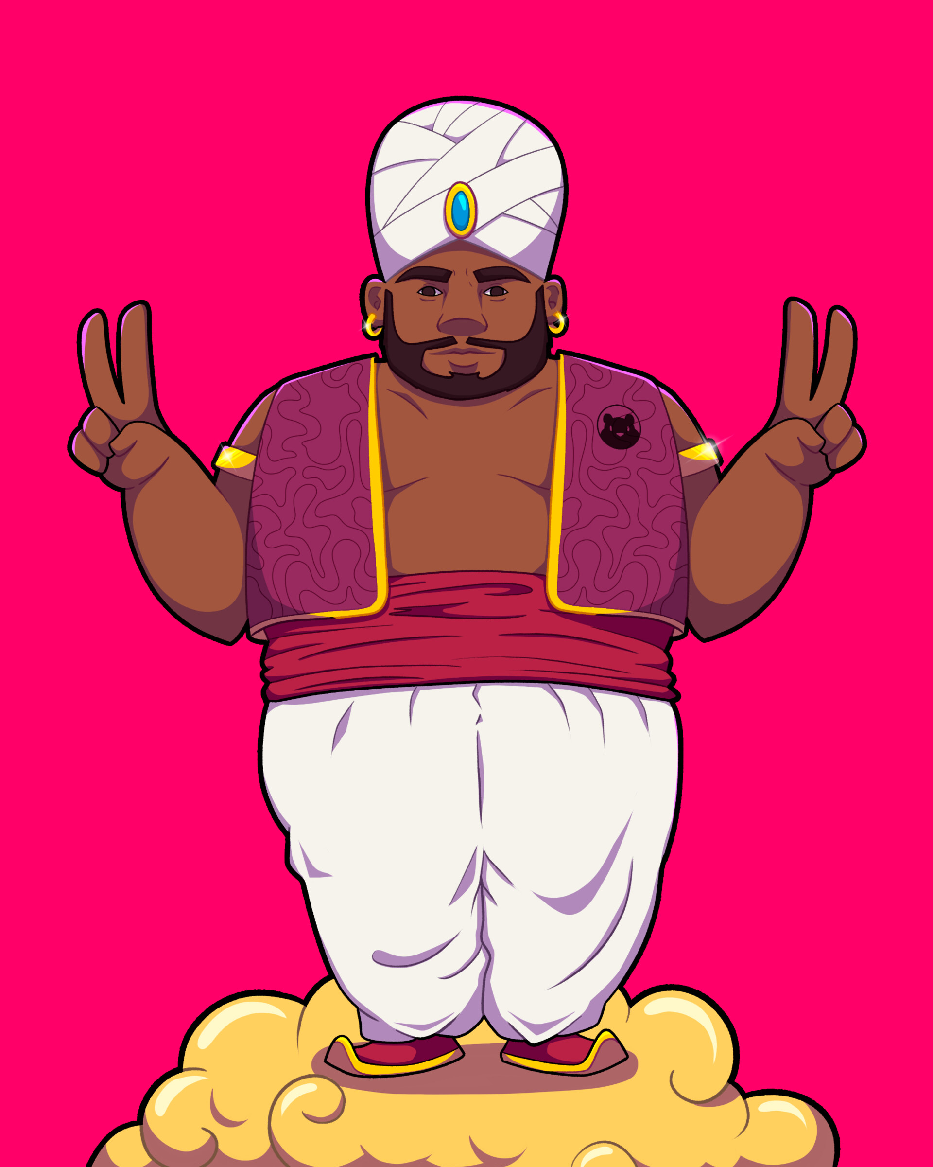 ArtStation Mr. Popo commission