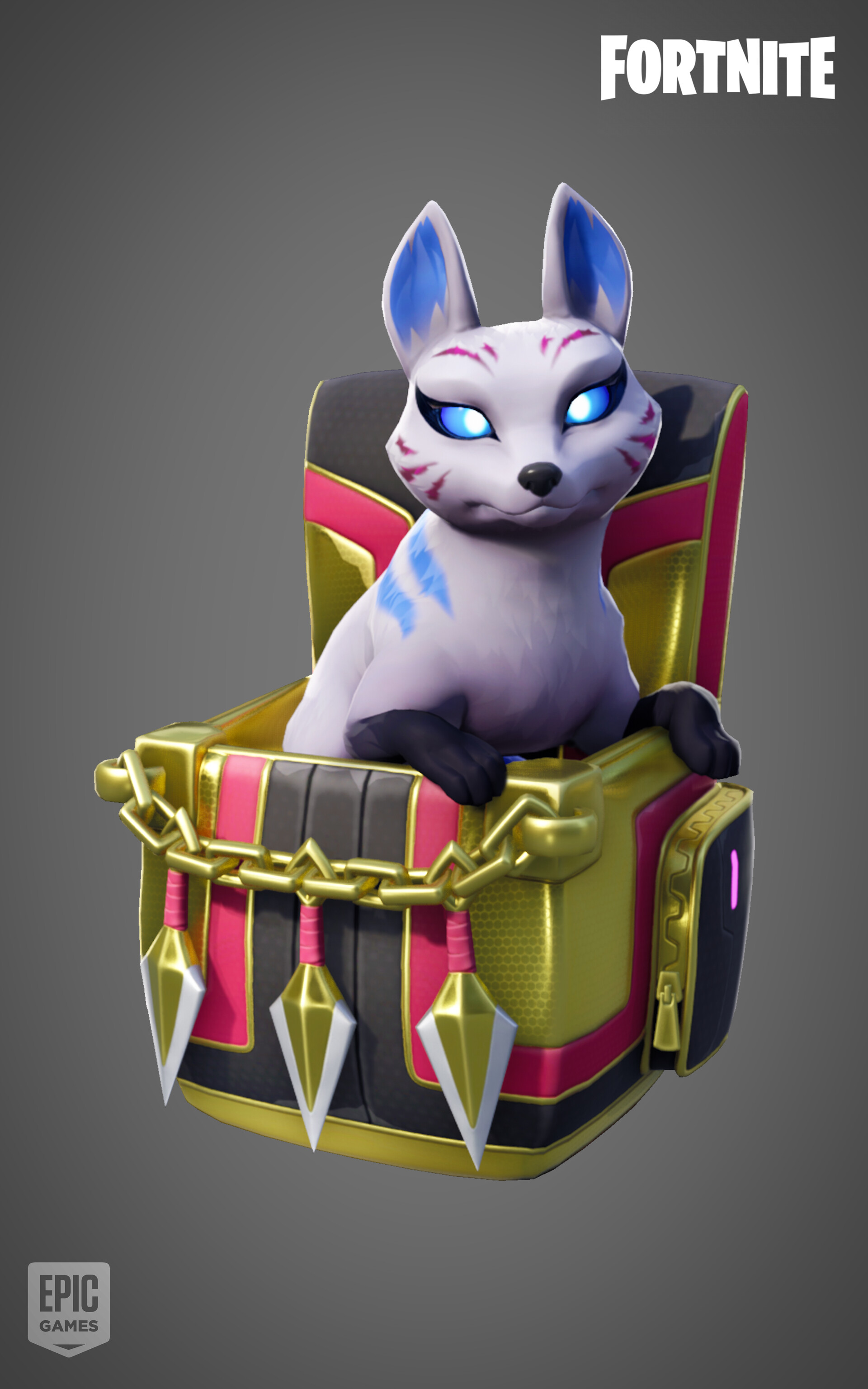 fortnite fox backpack