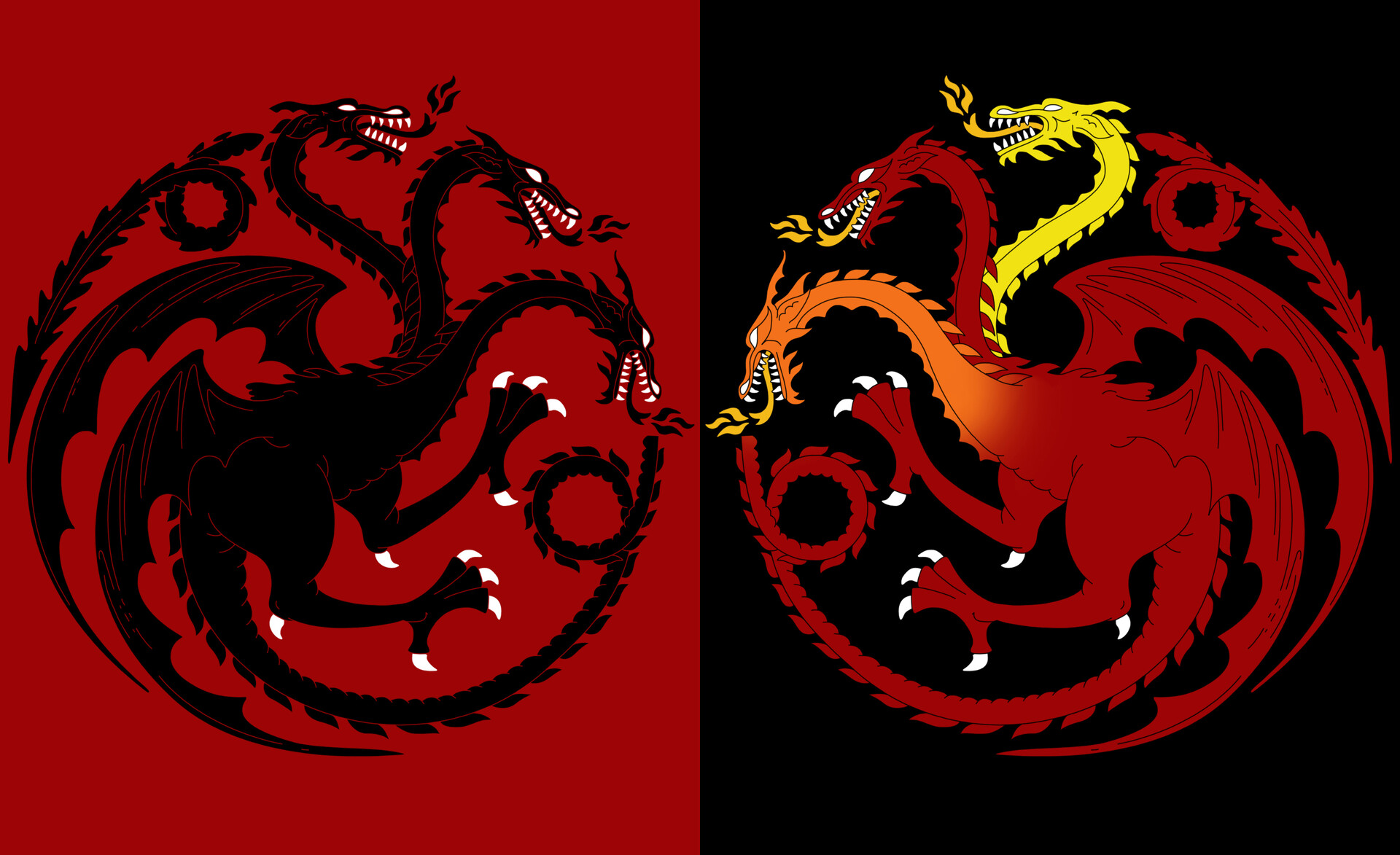 ArtStation Aerion "Brightflame" vs House Blackfyre (ASOIAF)