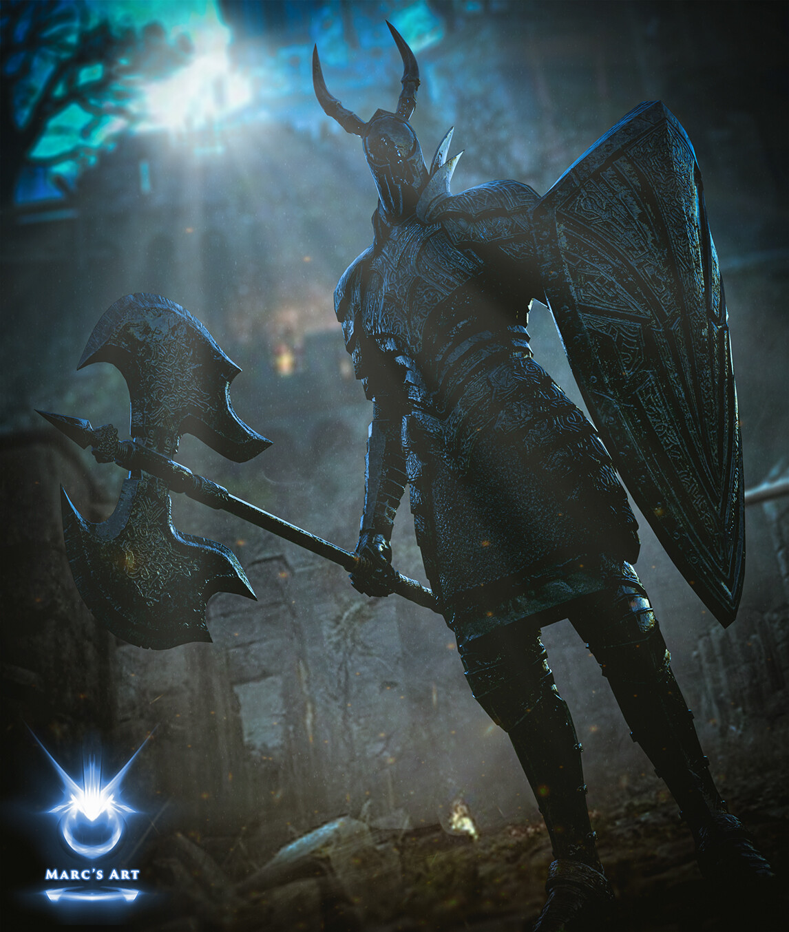 Black Knight Halberd - Dark Souls Wiki  Dark souls, Dark fantasy art,  Blackest knight