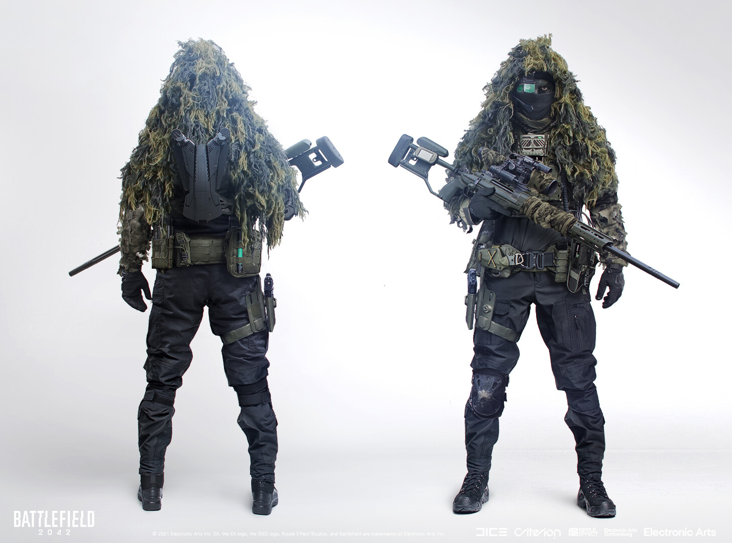 Wikus "Casper" Van Daele - final character concept art. See separate project for the creation of his Intel Drone.