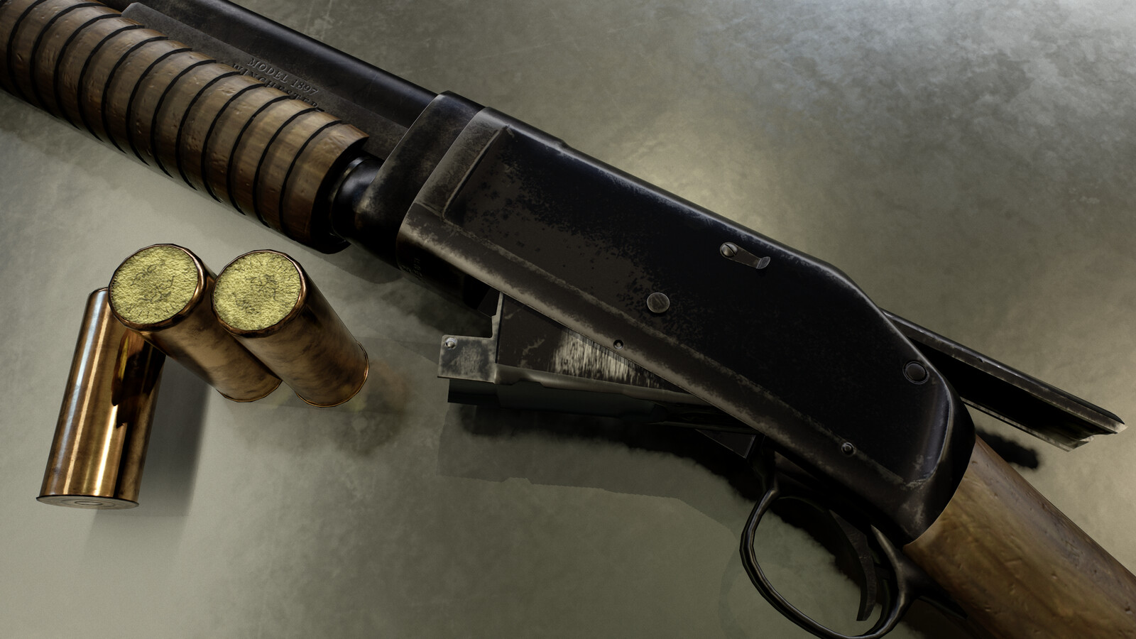 1897 Winchester Riot Shotgun