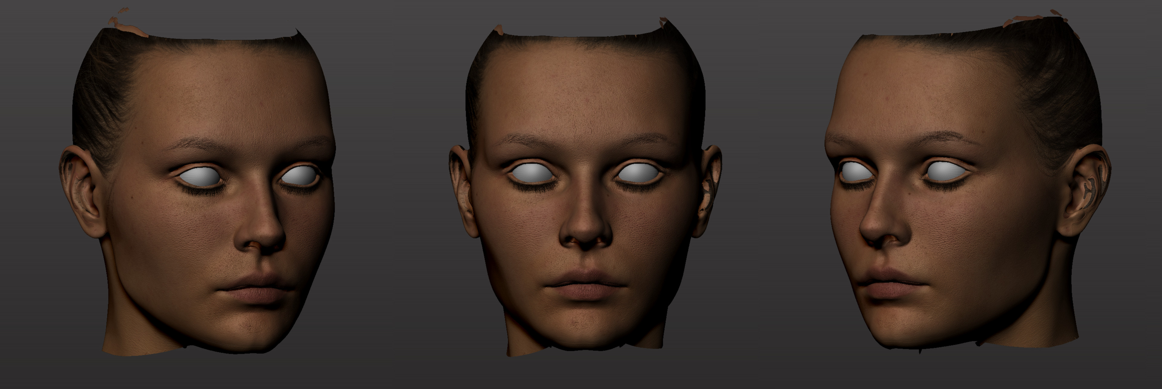 Testing out projection - ZWrap projection with albedo turned on