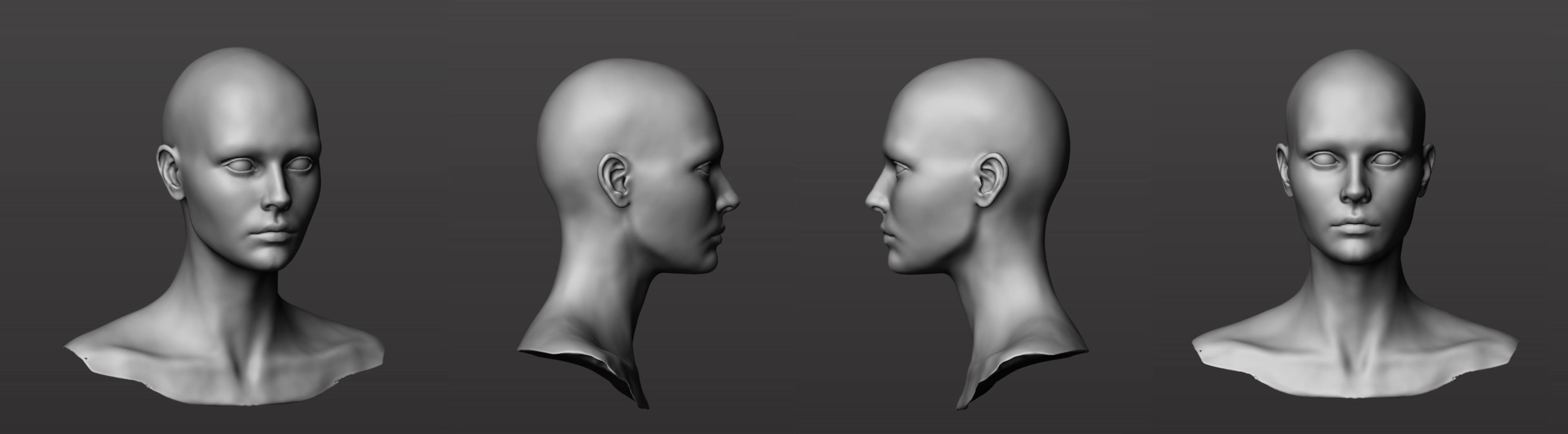 / Jumping to work more on the head /
Head sculpt