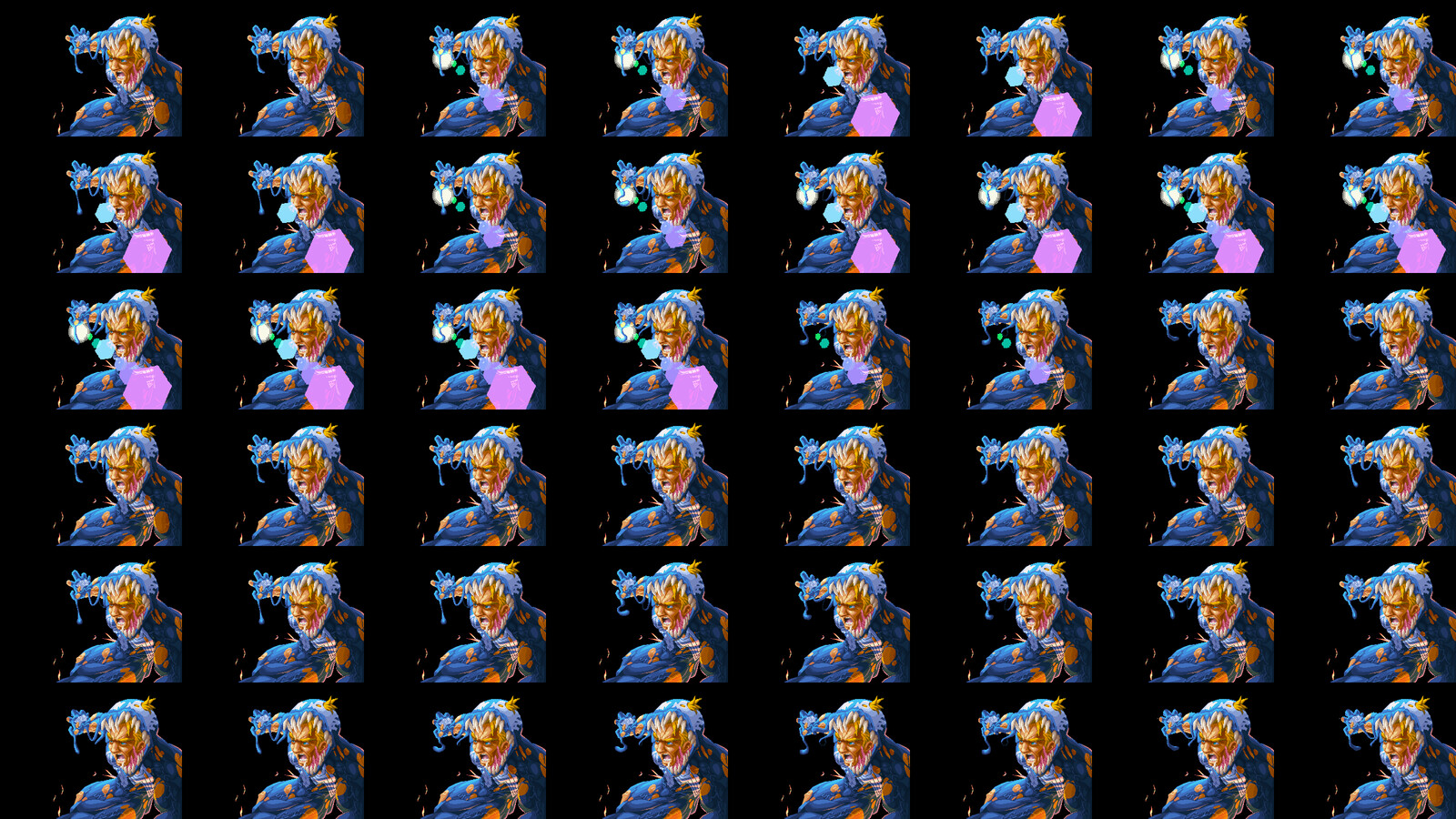 Venom sprite sheet