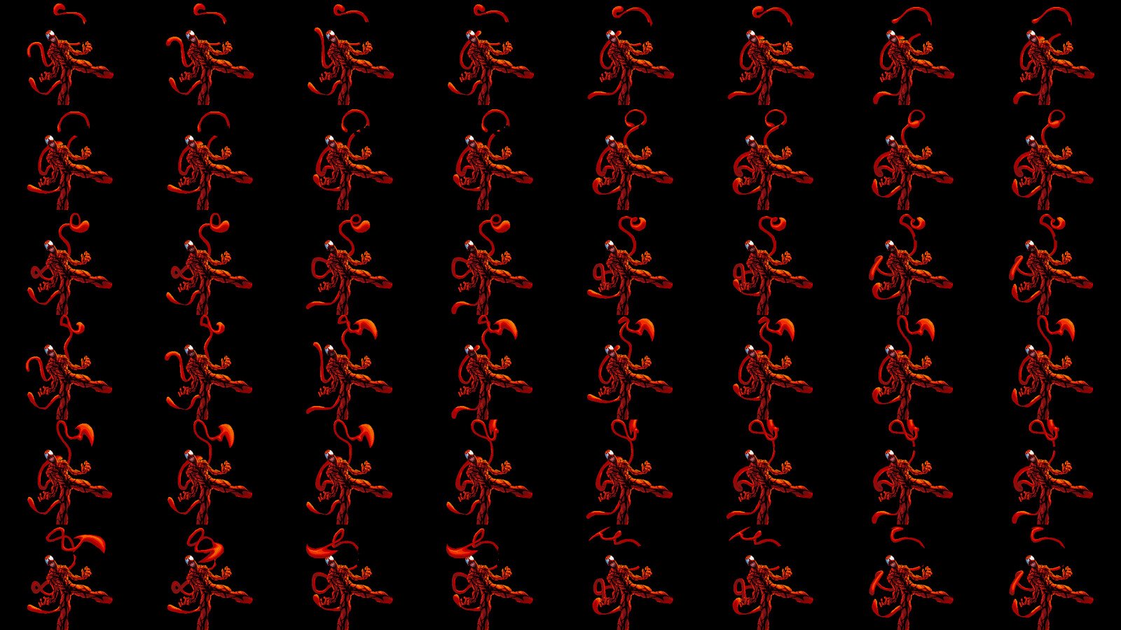Carnage sprite sheet