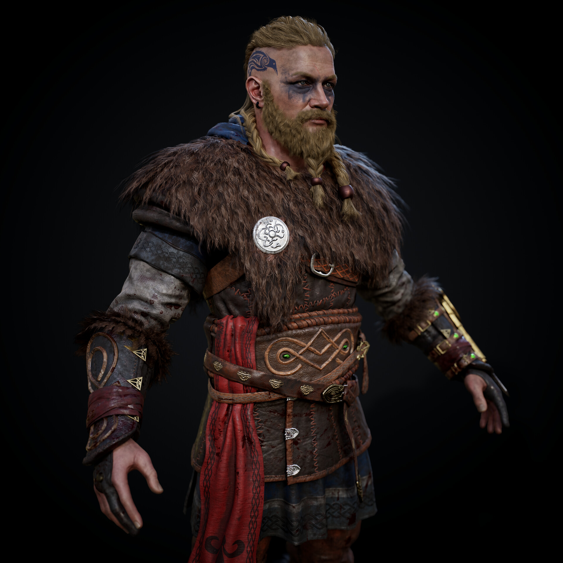 Michael Randriamiandriray - Eivor - Game Character Design ...