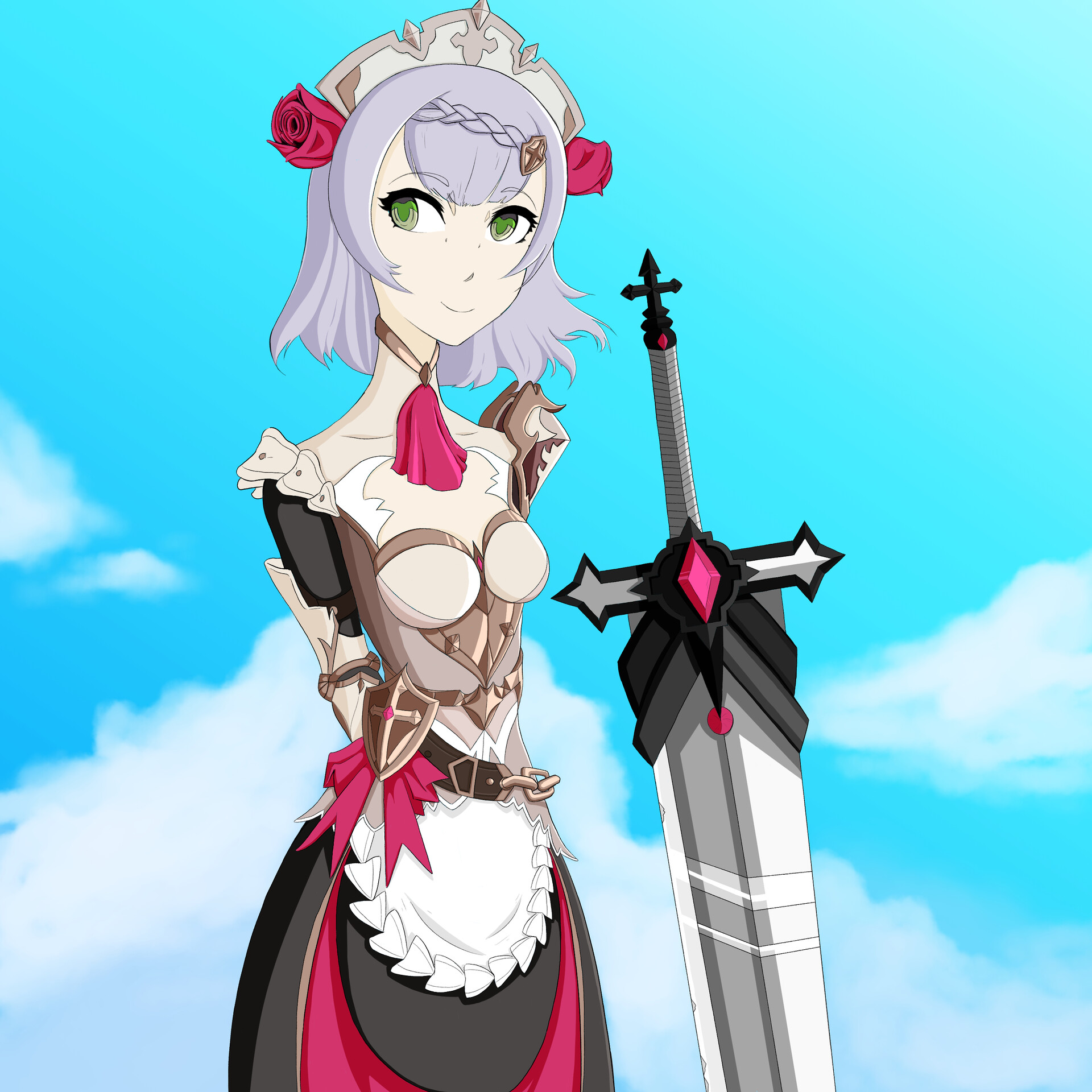 ArtStation - Noelle fan art