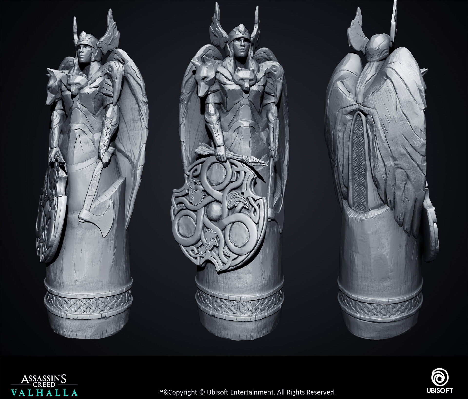 Samir Ahmed Yahia Assassin's Creed Valhalla Statue