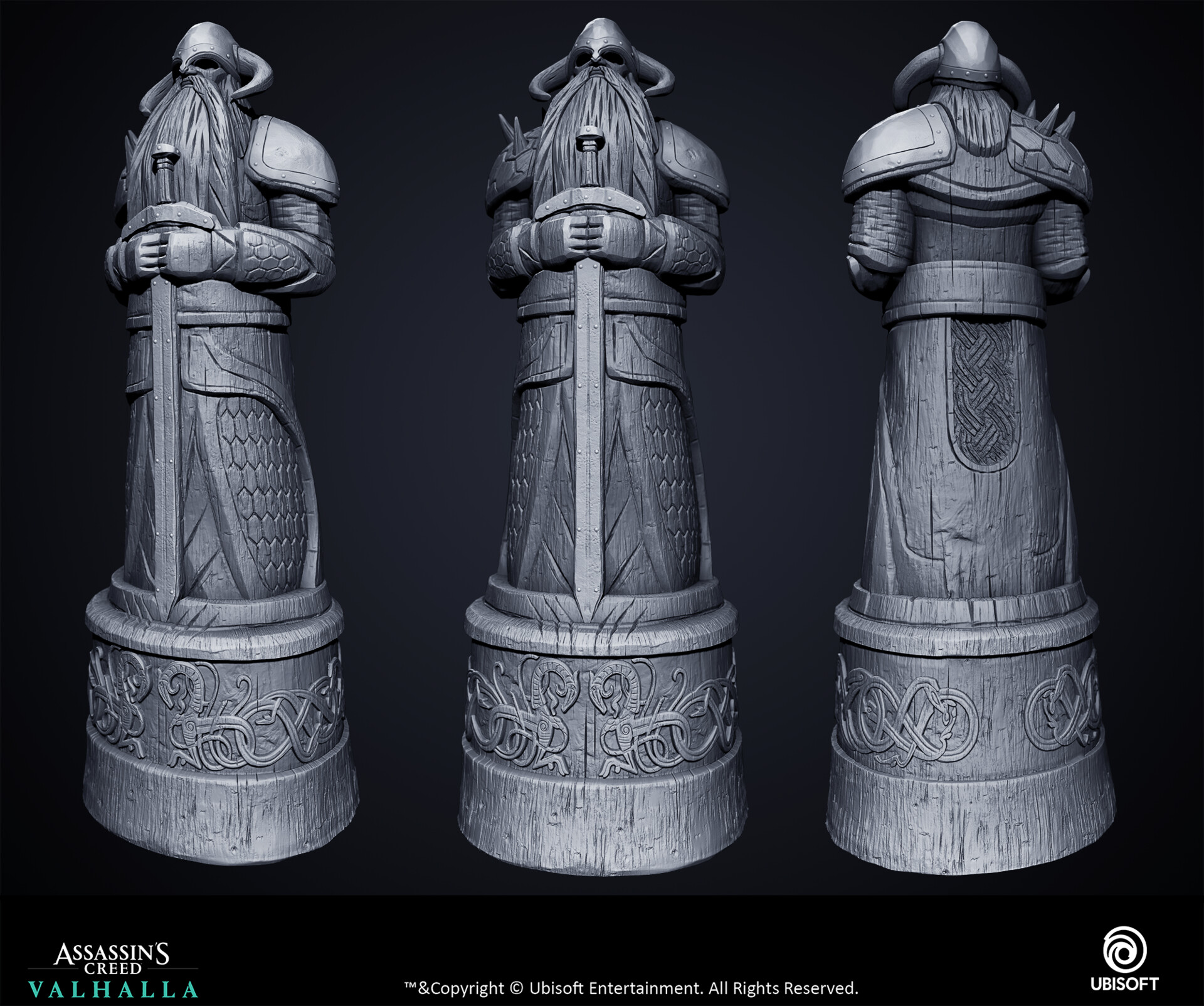 Samir Ahmed Yahia Assassin's Creed Valhalla Statue