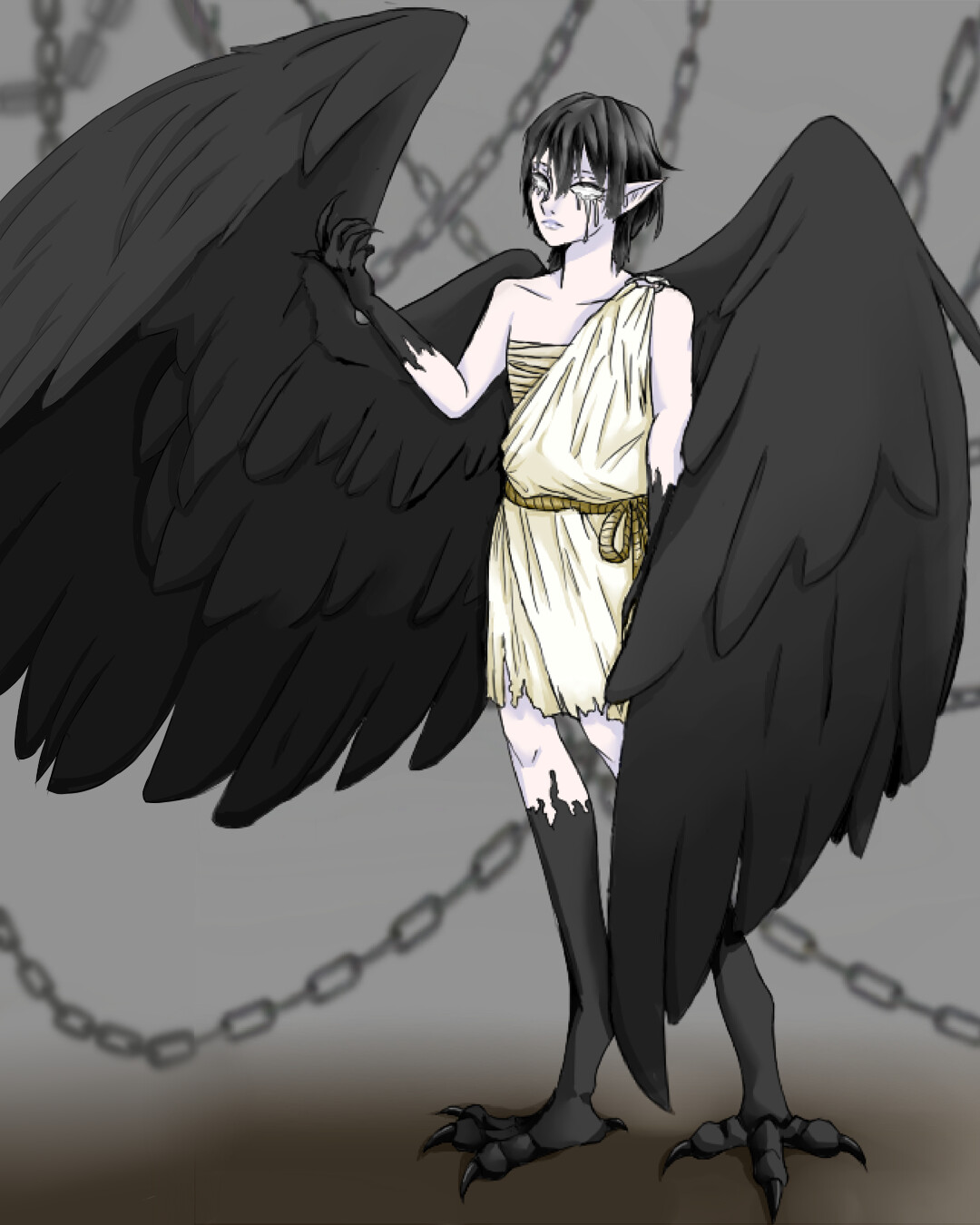 ArtStation - The Broken Harpy