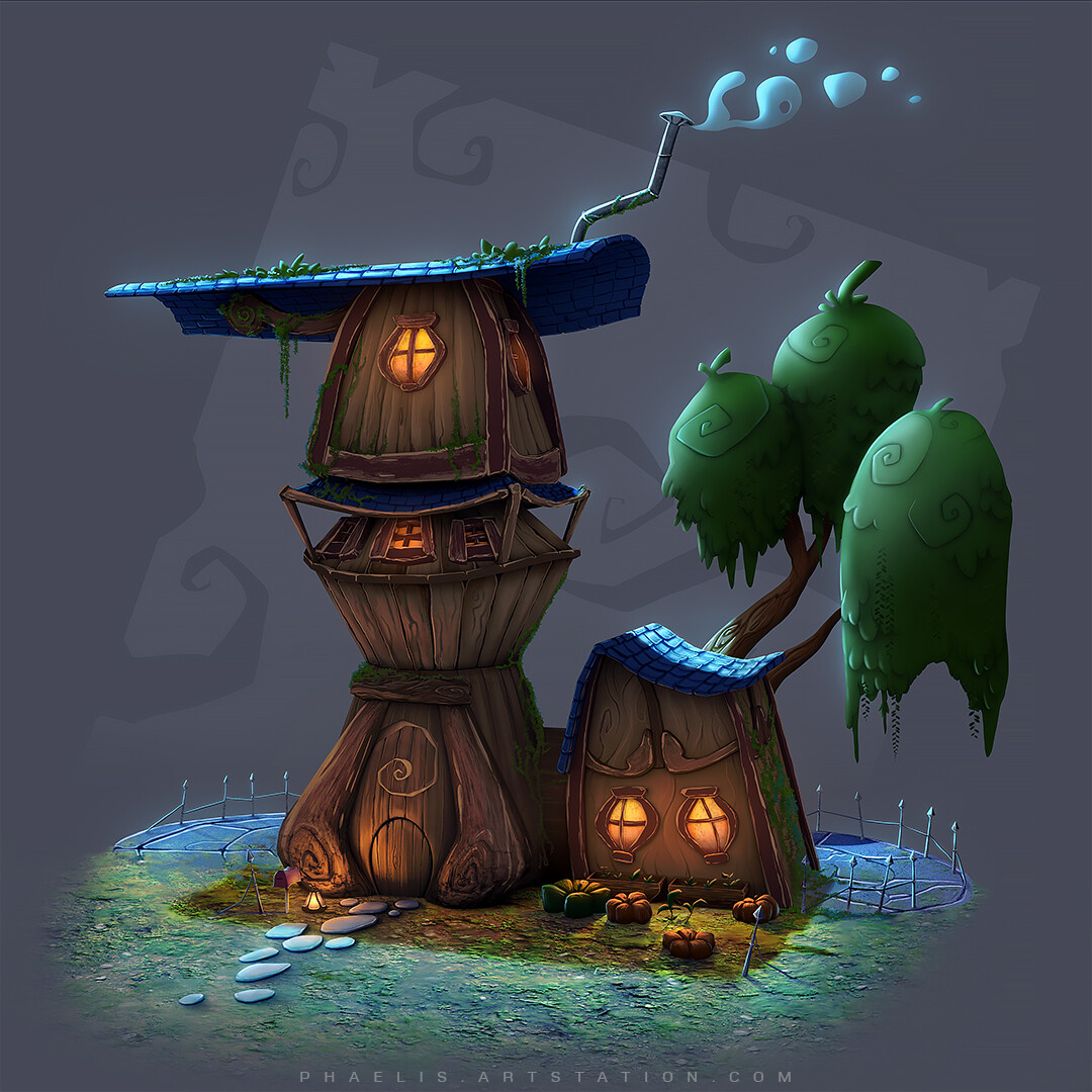 ArtStation Irma's house