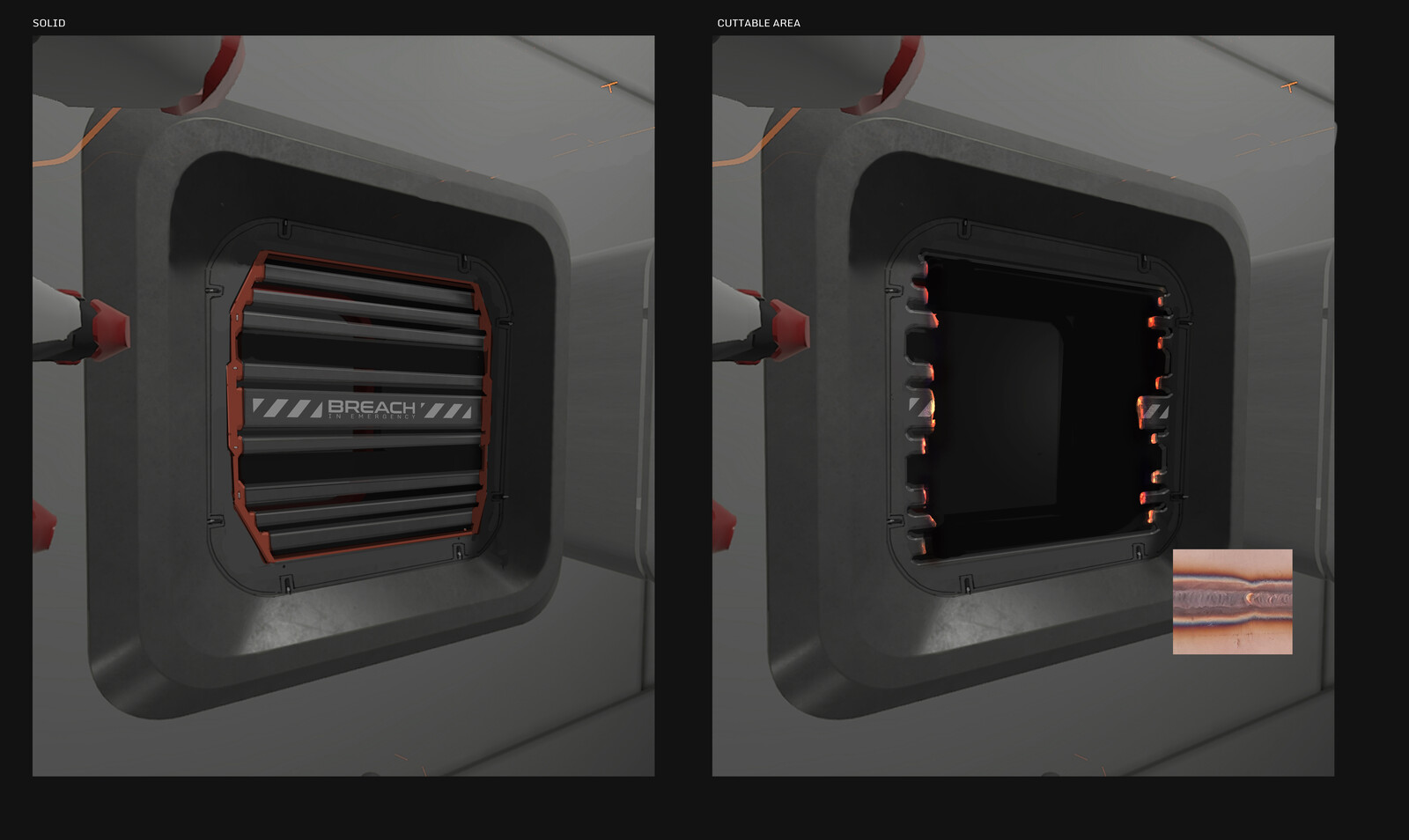 Cuttable vents!