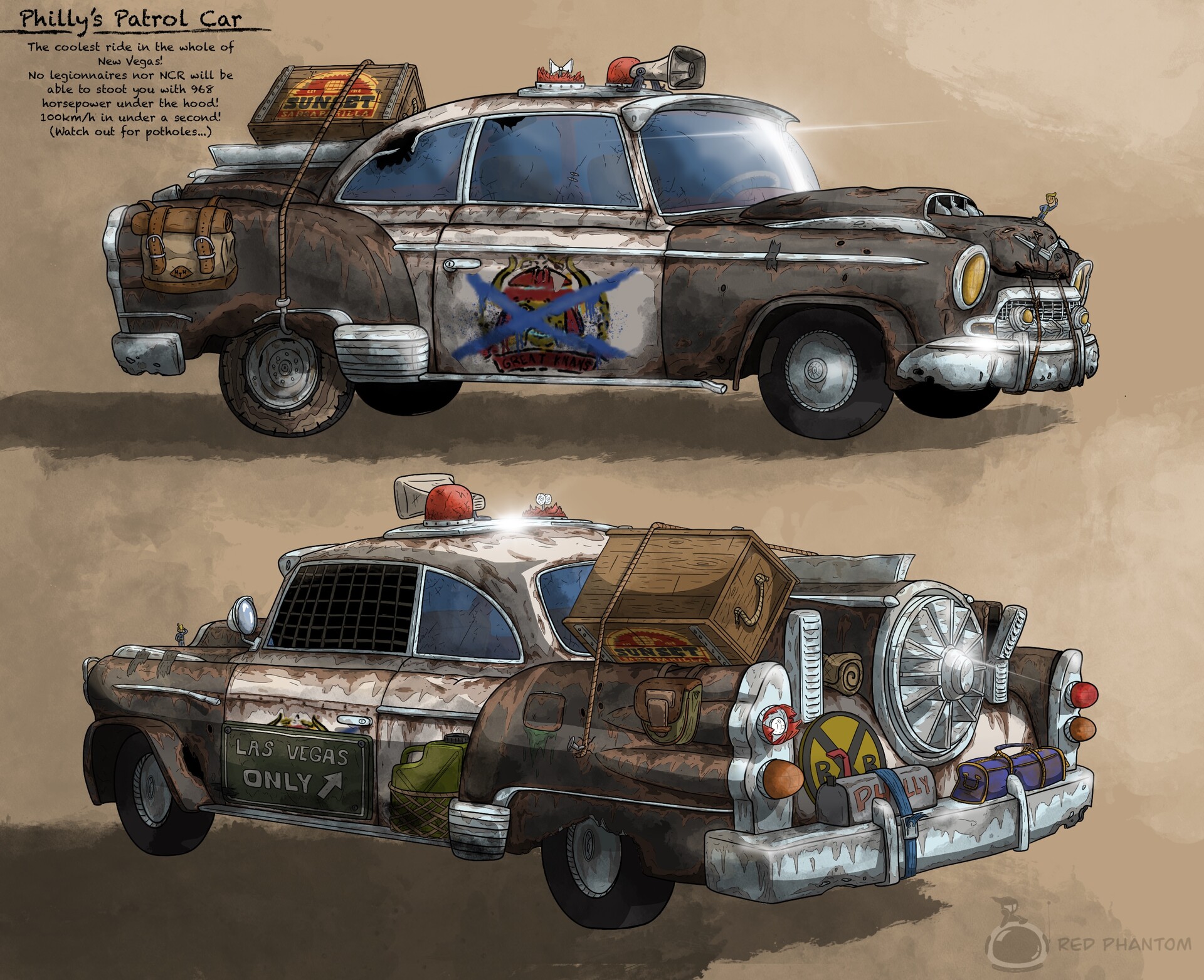 can you drive a car in fallout new vegas