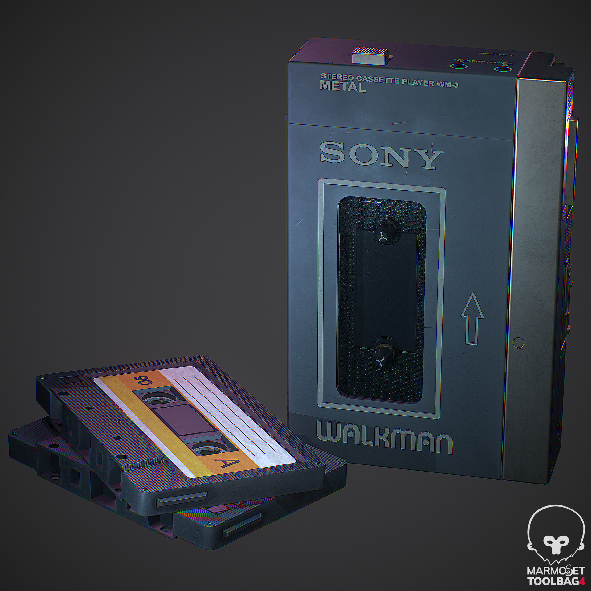 ArtStation - Sony Walkman WM-3