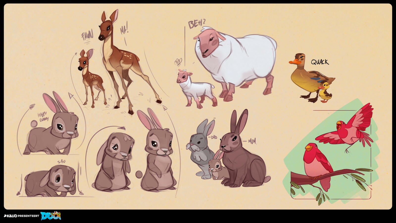 Forest Critters_Character Development 