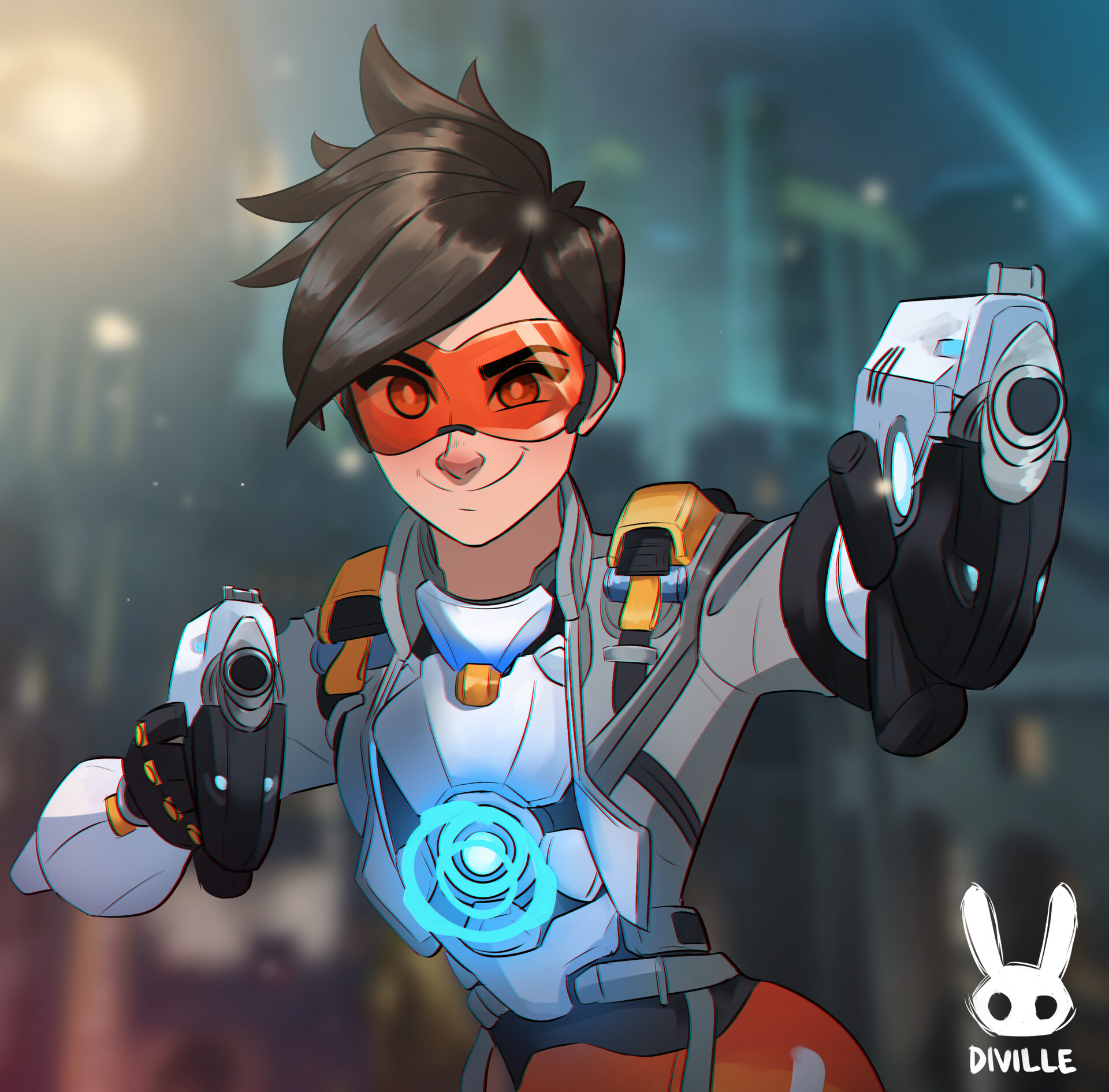 Artstation Overwatch S Tracer