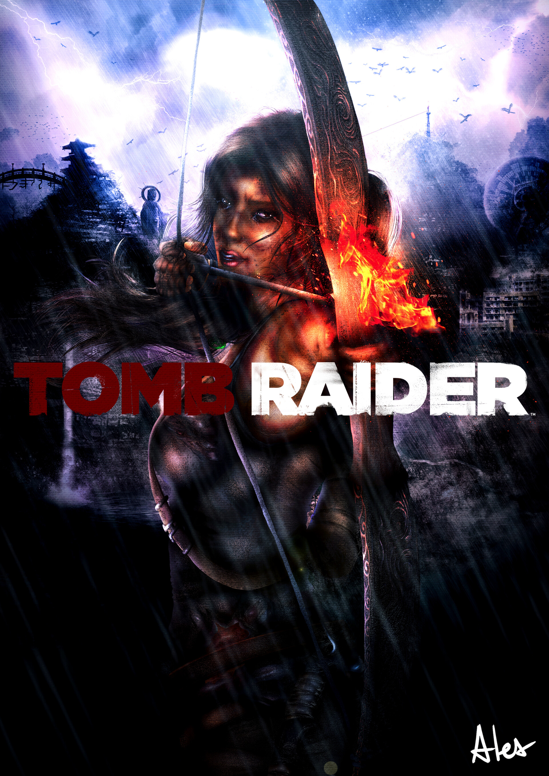 Shadow of the Tomb Raider fan art. The game may come out next year
