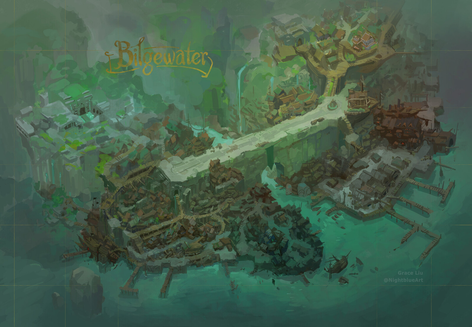 Early exploration to understand possible layouts, NOT AN OFFICIAL MAP