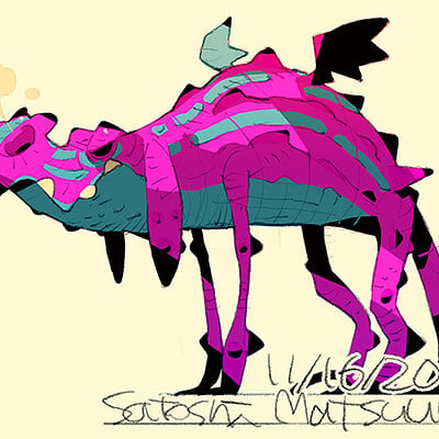Satoshi matsuura 2021 10 01 pink dragon s