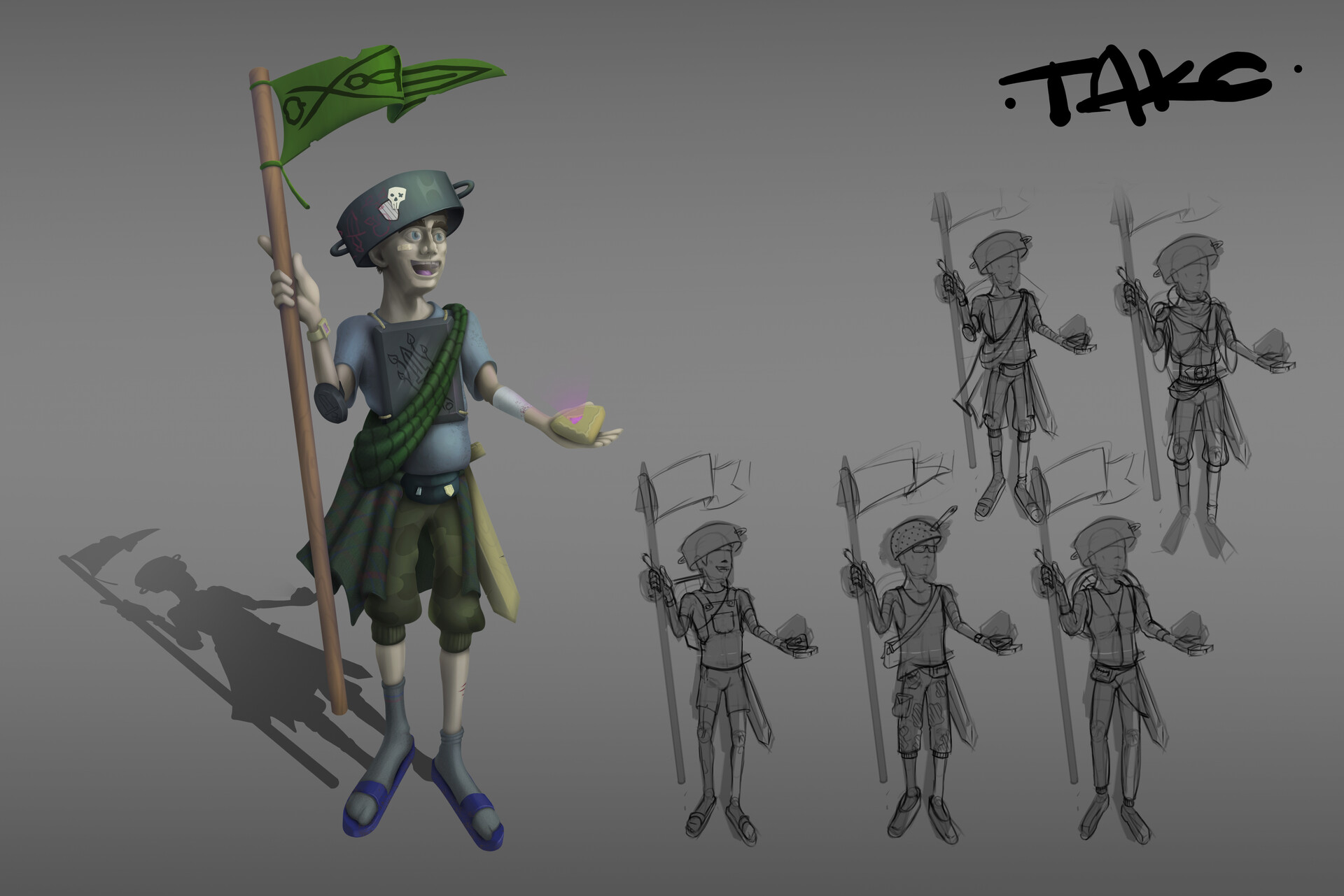 ArtStation - the main character