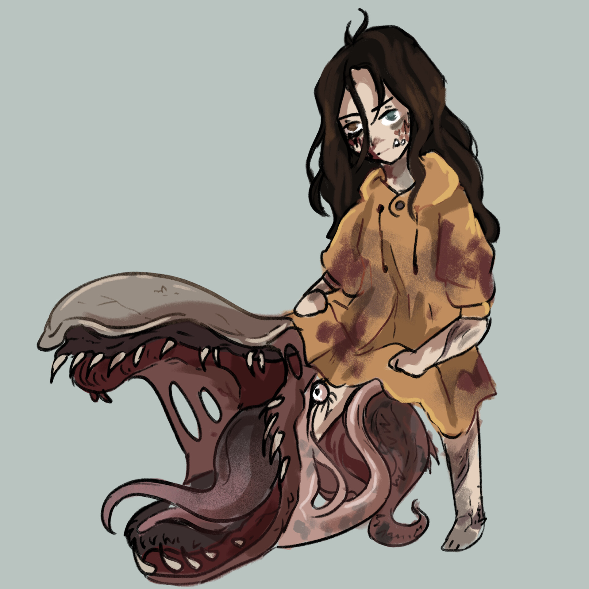 ArtStation First concepts of Adika