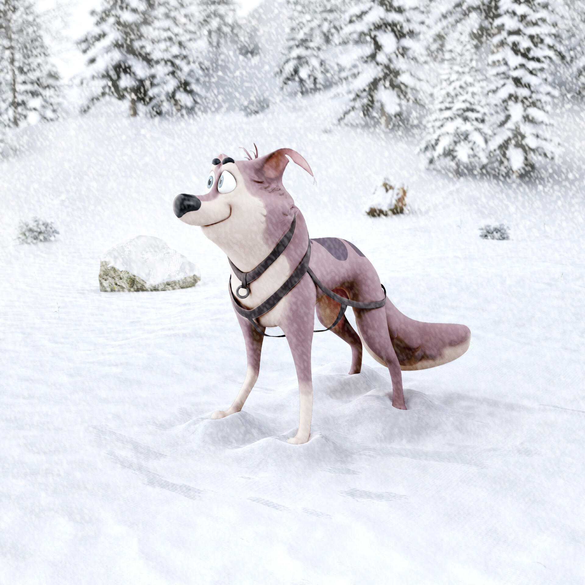 ArtStation - Balto - Star in the snow