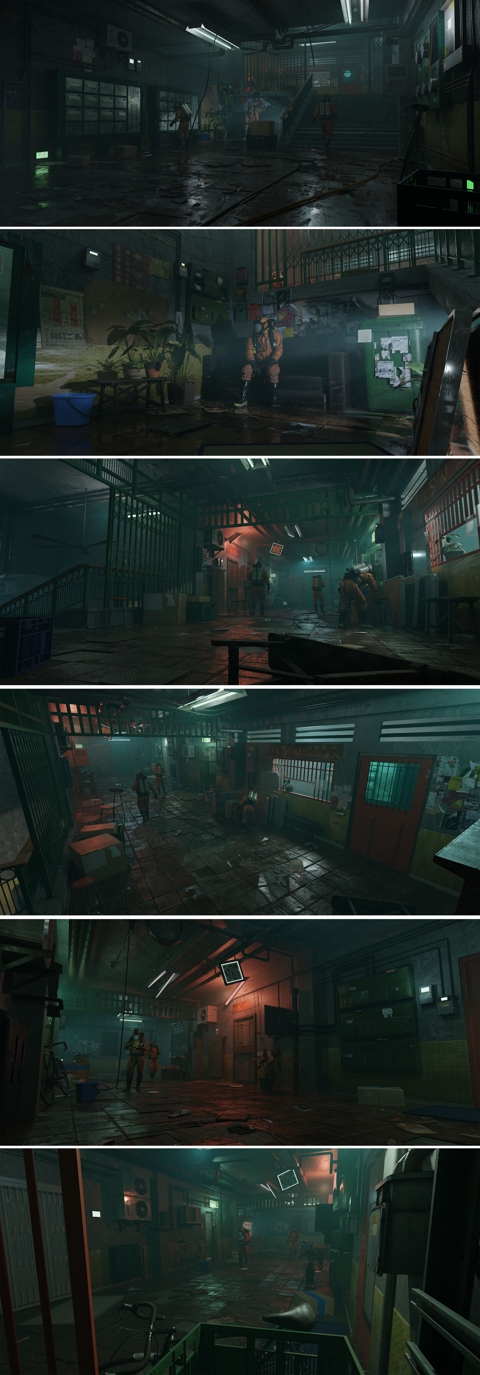 ArtStation - 末日之都——安全屋Safe House