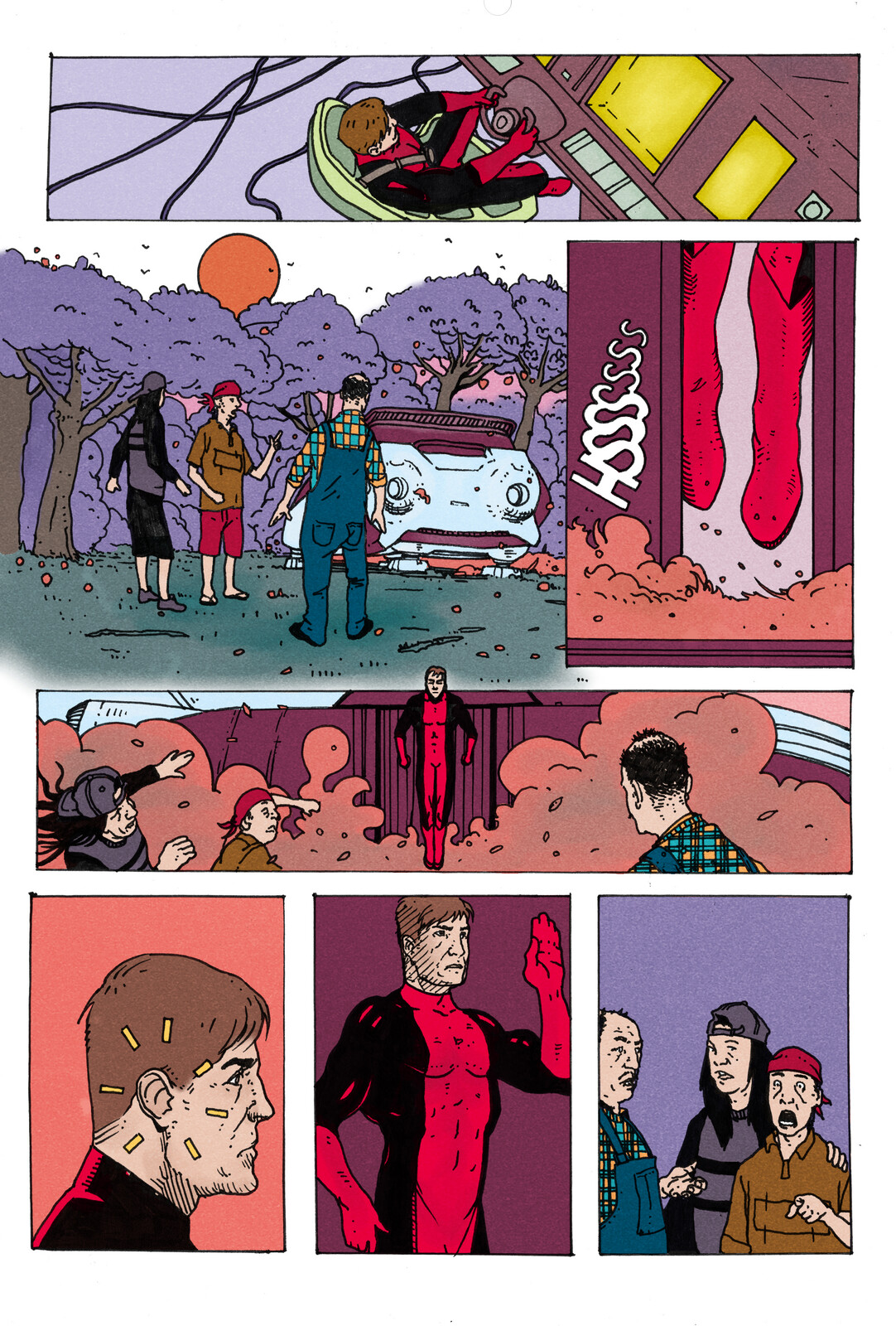 Sovereign by Brian Menard 
Artist by Aaron Kearney 
Color by me 