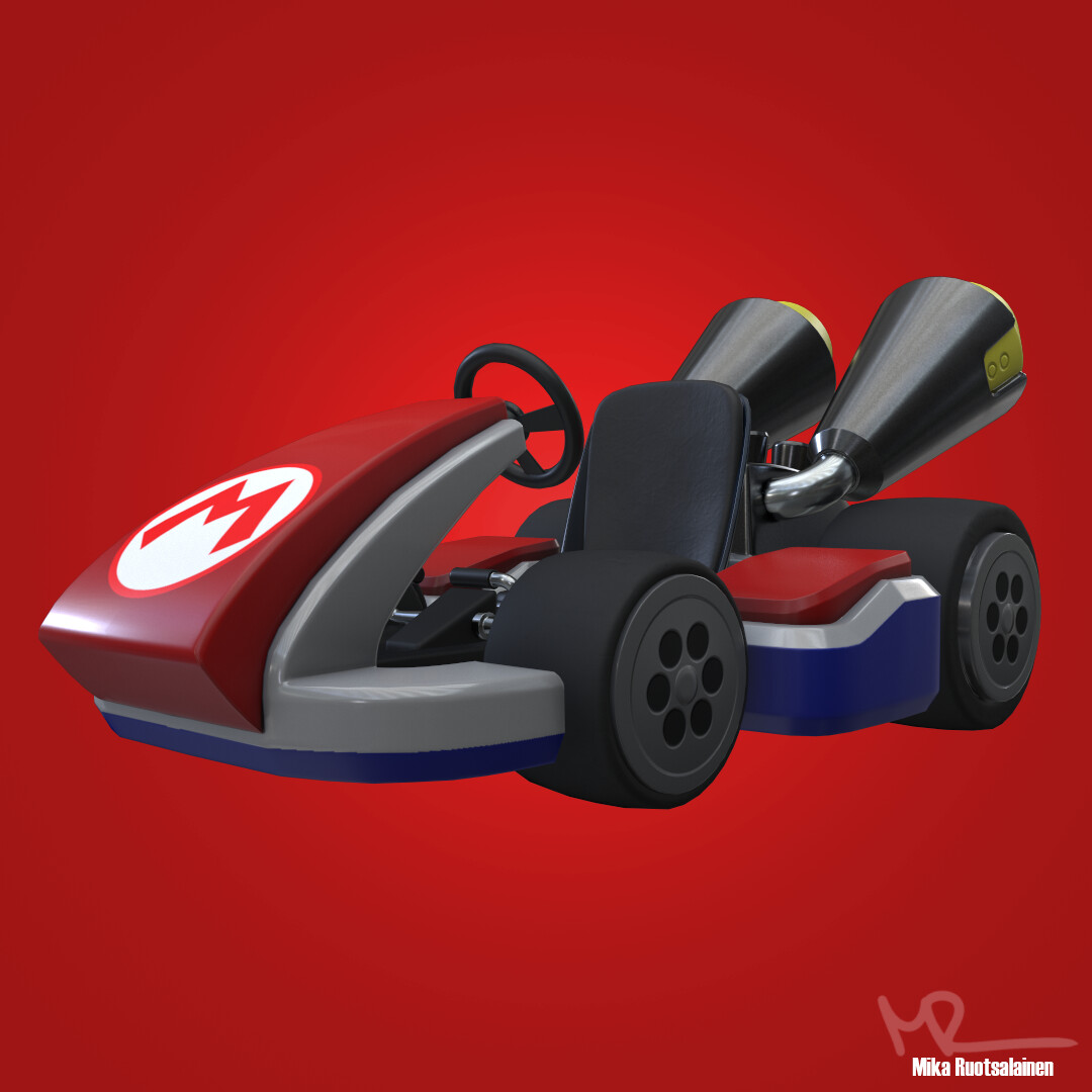 ArtStation - Mario's Kart