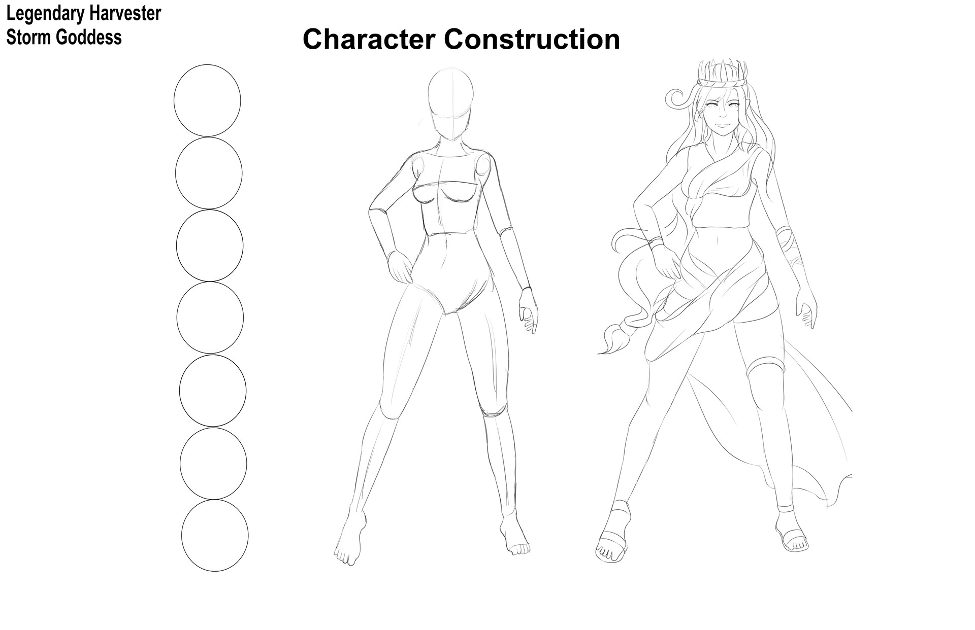 Artstation Character Designs In College