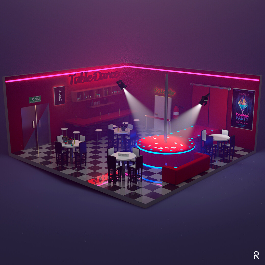 ArtStation - Table Dance | 3D