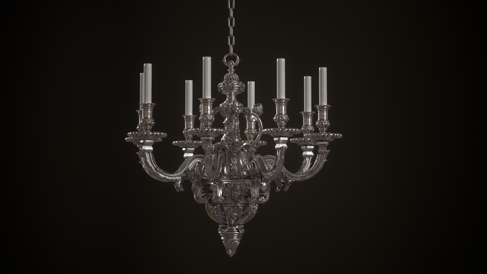 Chandelier inspired by André-Charles BOULLE