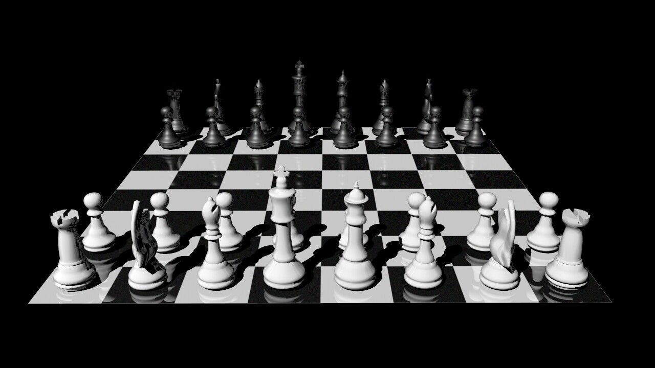 ArtStation - Checkmate Showdown (Environment)