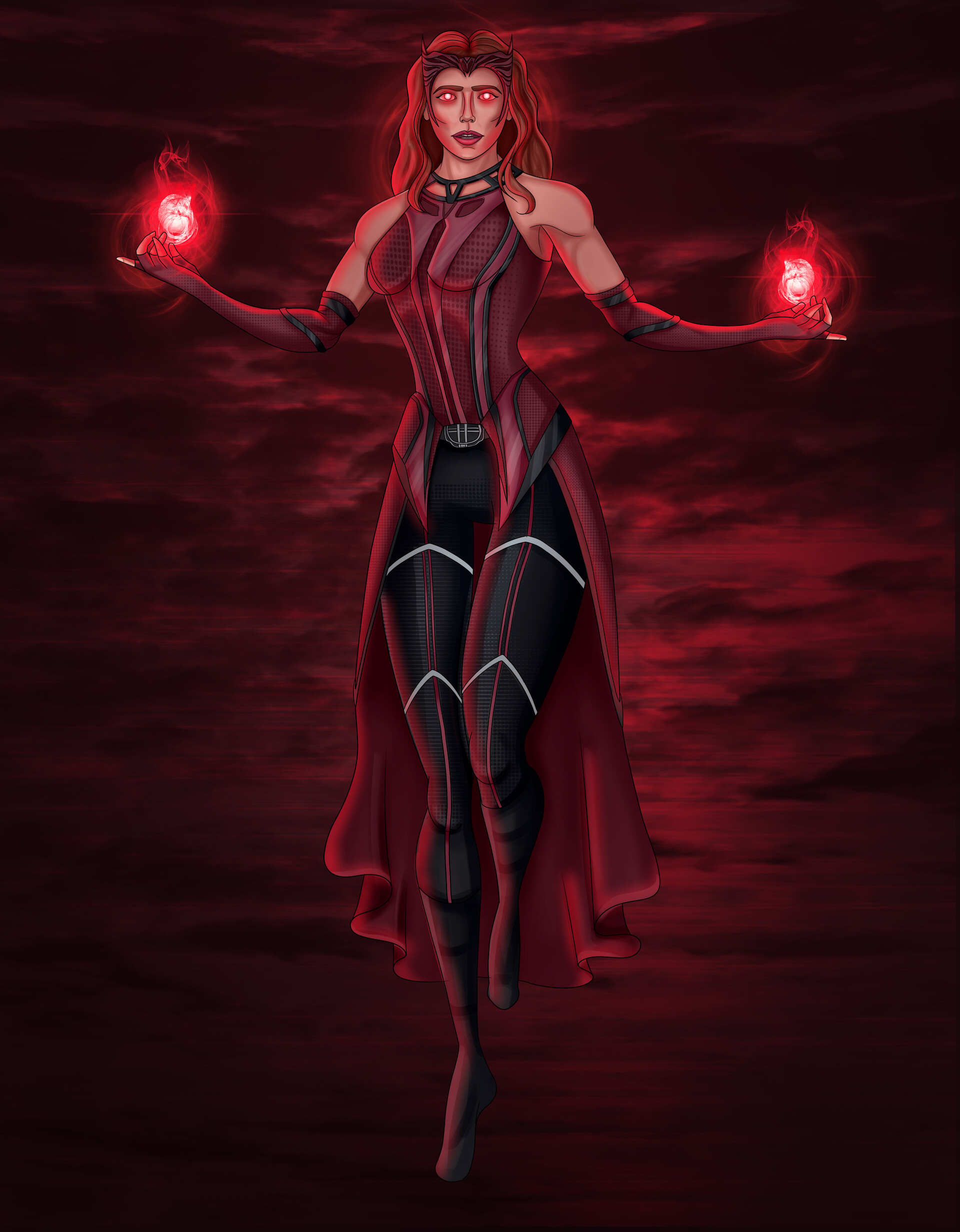 ArtStation - the scarlet witch
