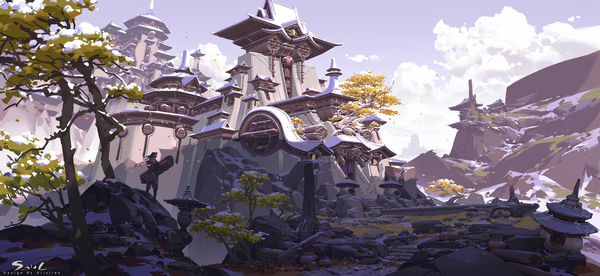 Return the Soul Palace by G Liulian : rImaginaryArchitecture