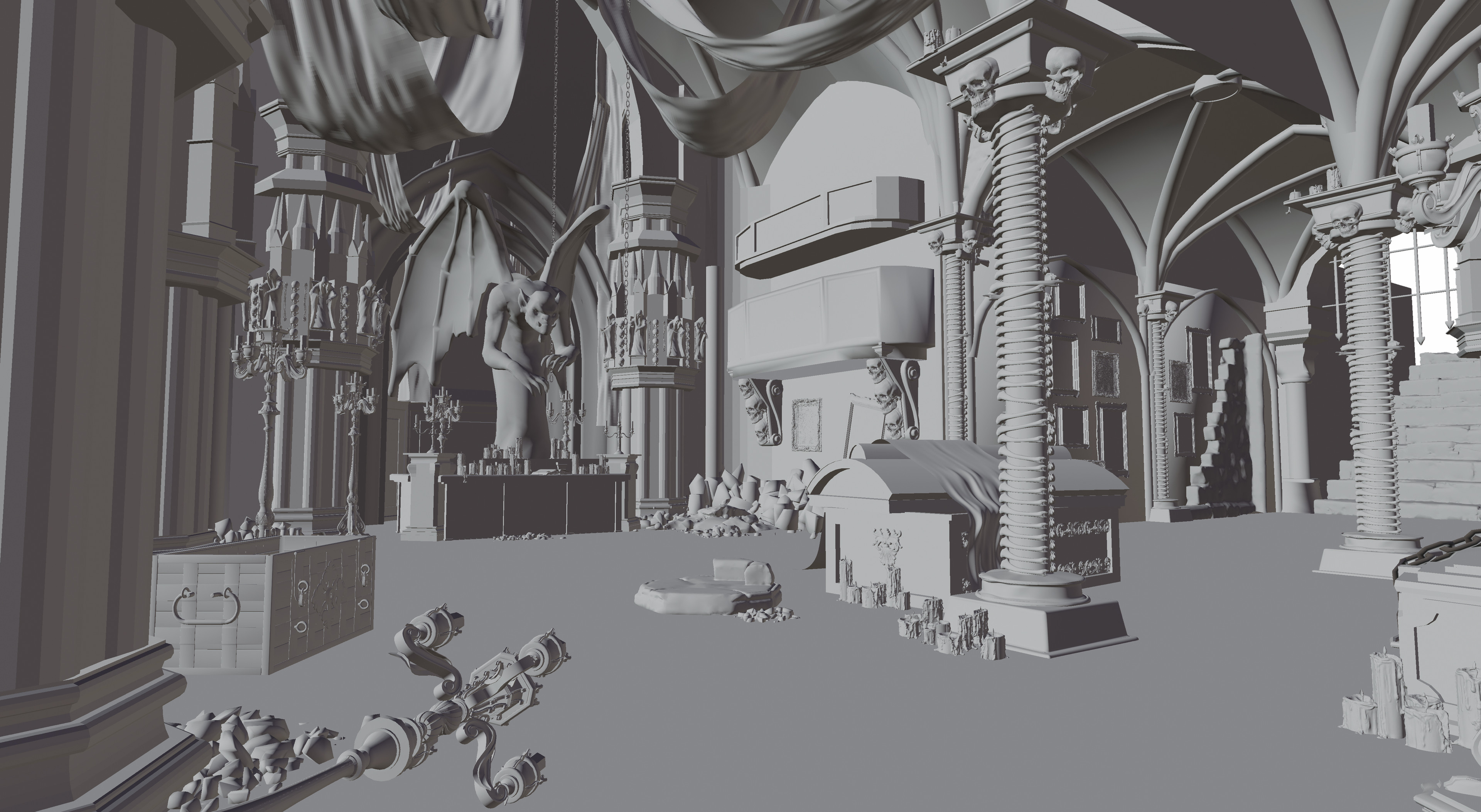 Raw 3D Blockout