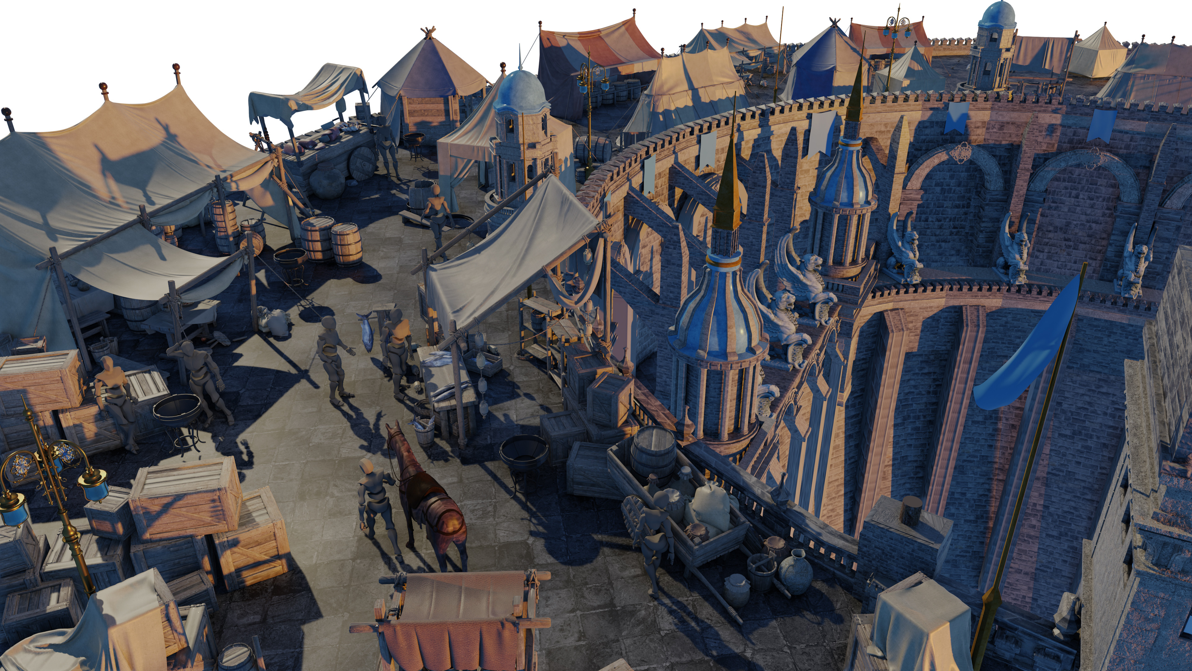Raw 3D Blockout
