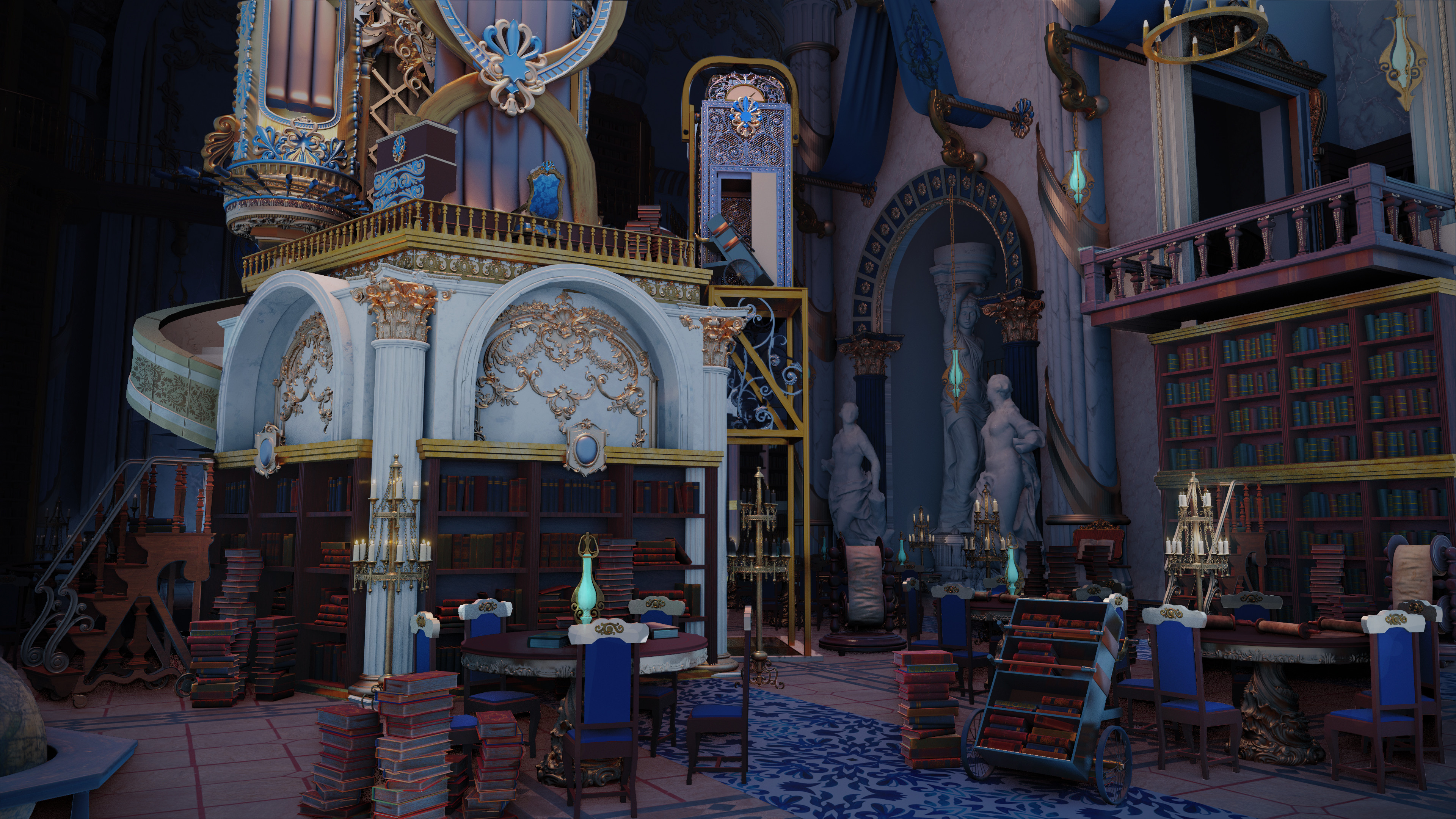 Raw 3D Blockout